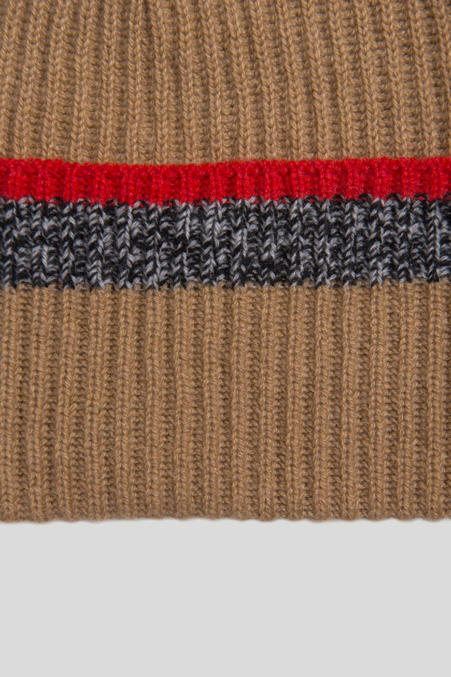 Шапка   CASHMERE REVERSE FAIRISLE BEANIE с доставкой