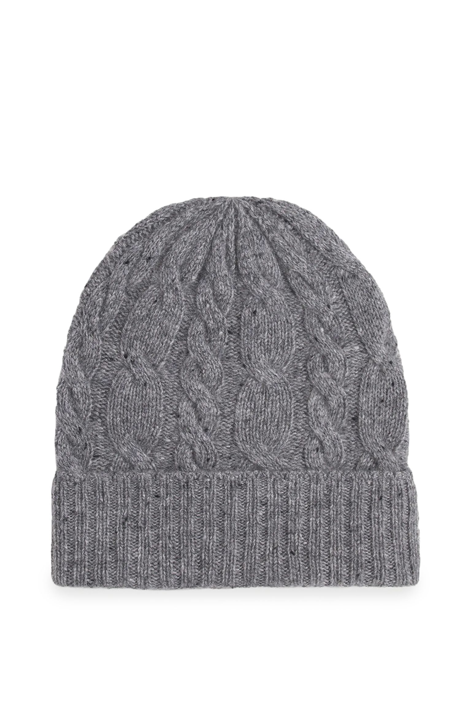 Шапка   CASHMERE DONEGAL CABLE BEANIE