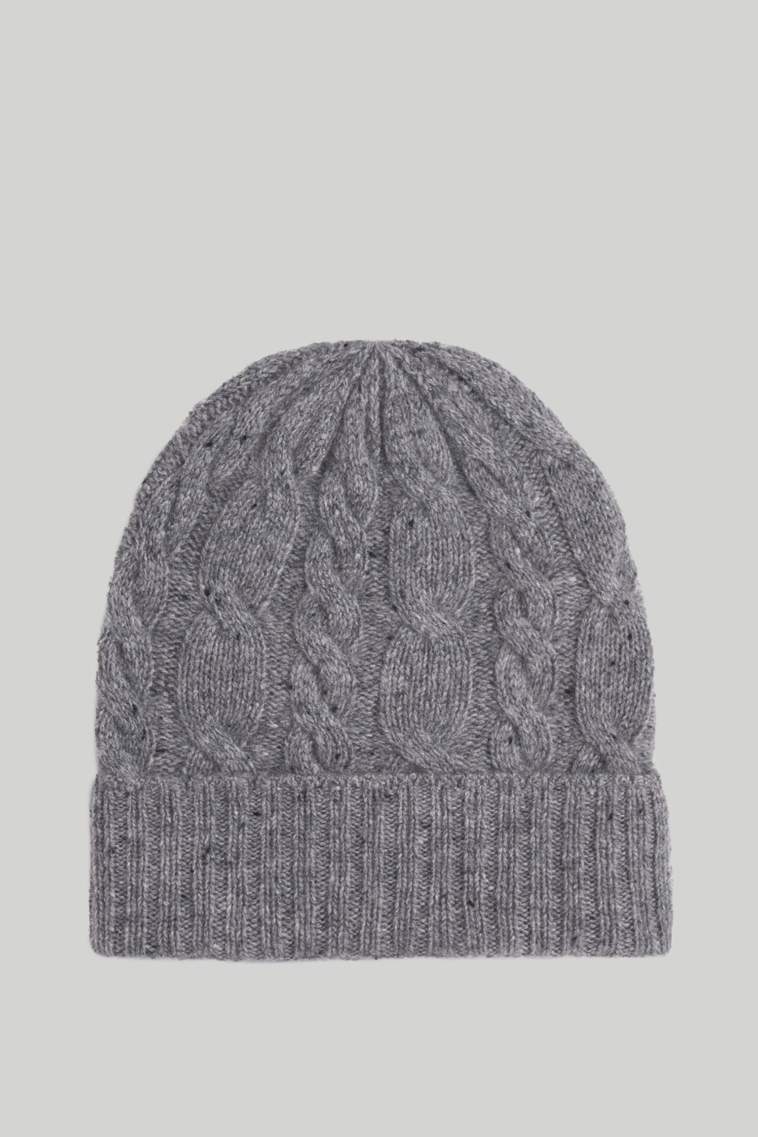 Шапка   CASHMERE DONEGAL CABLE BEANIE