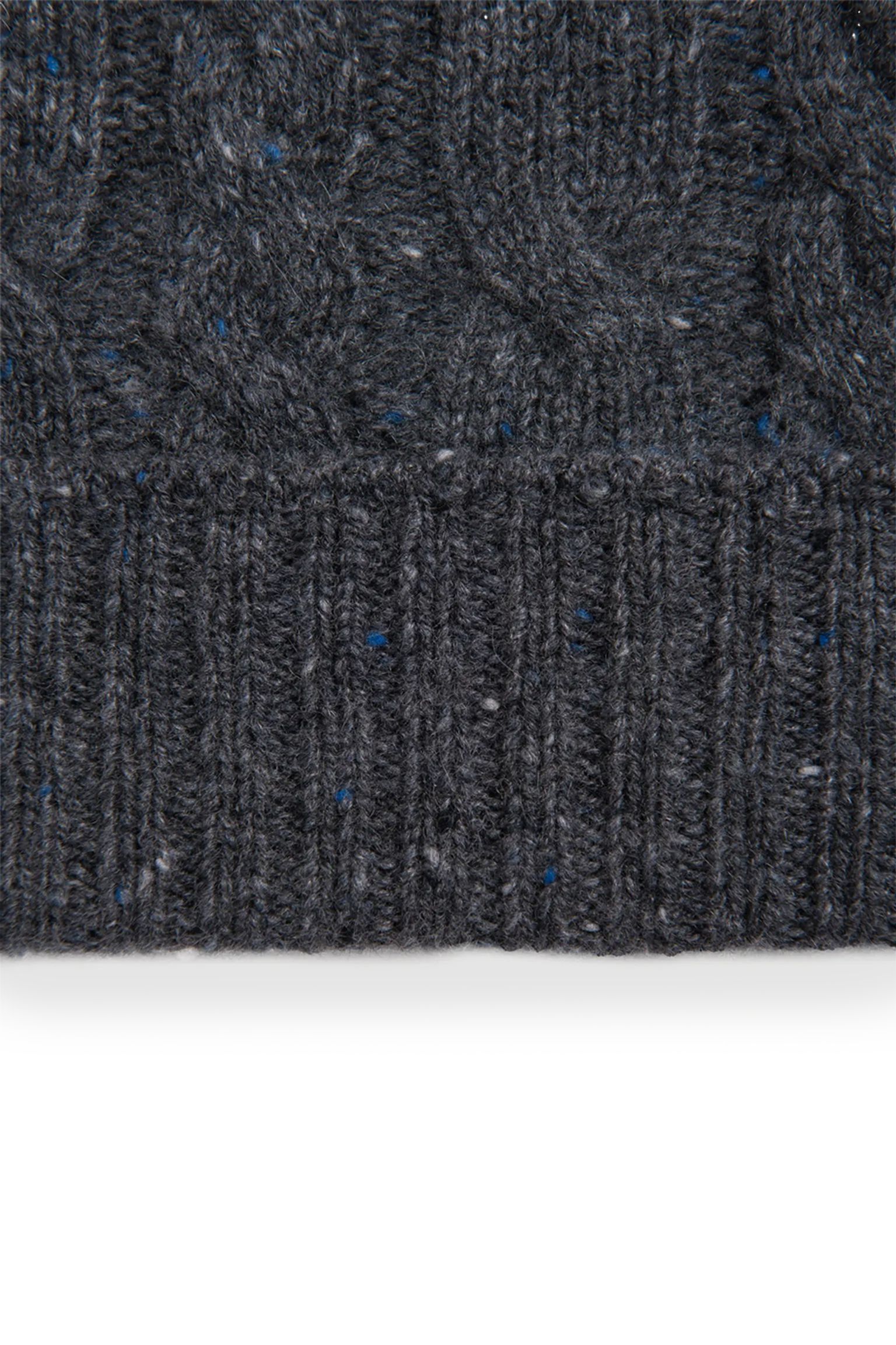 Шапка   CASHMERE DONEGAL CABLE BEANIE купити в Україні
