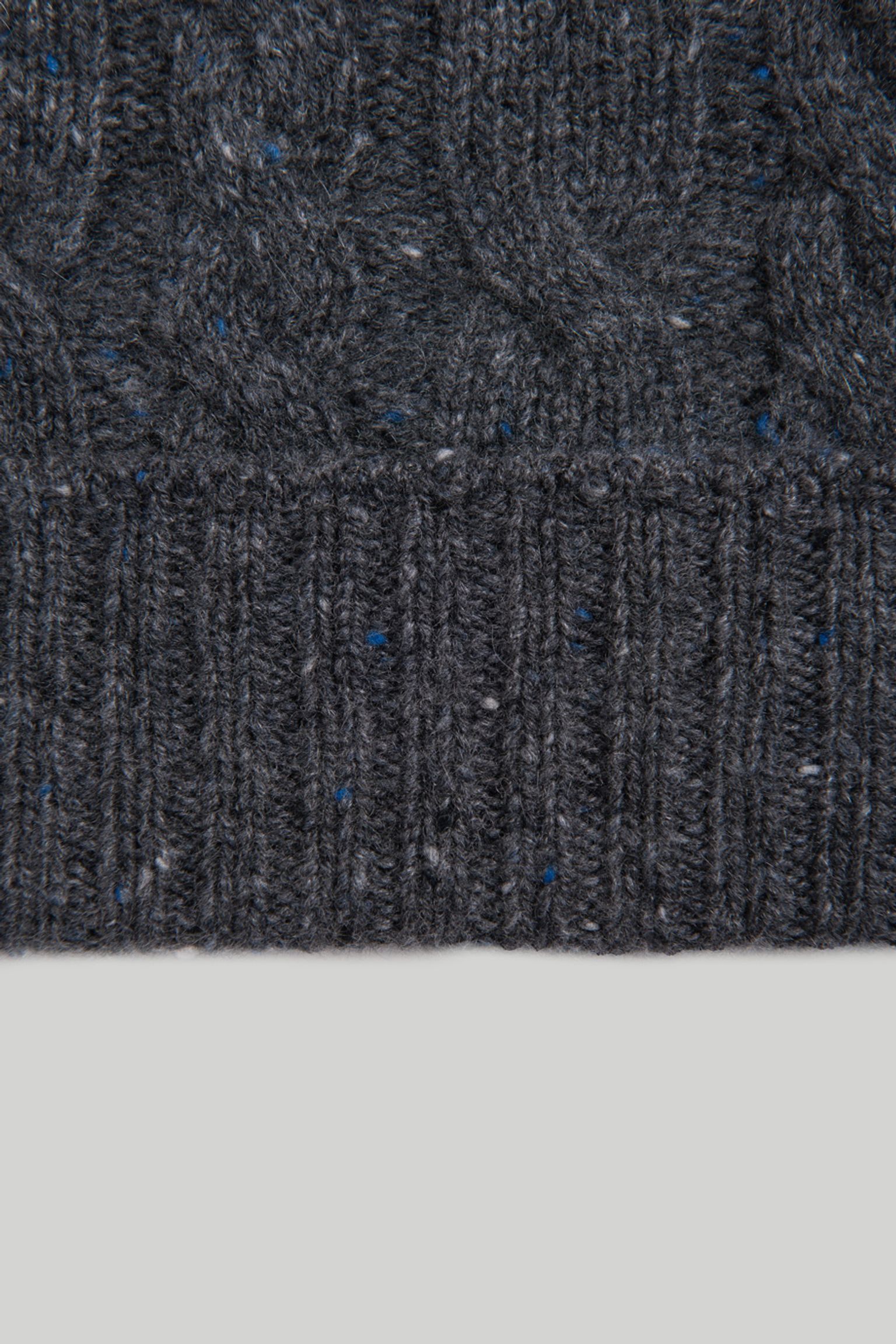 Шапка   CASHMERE DONEGAL CABLE BEANIE з доставкою