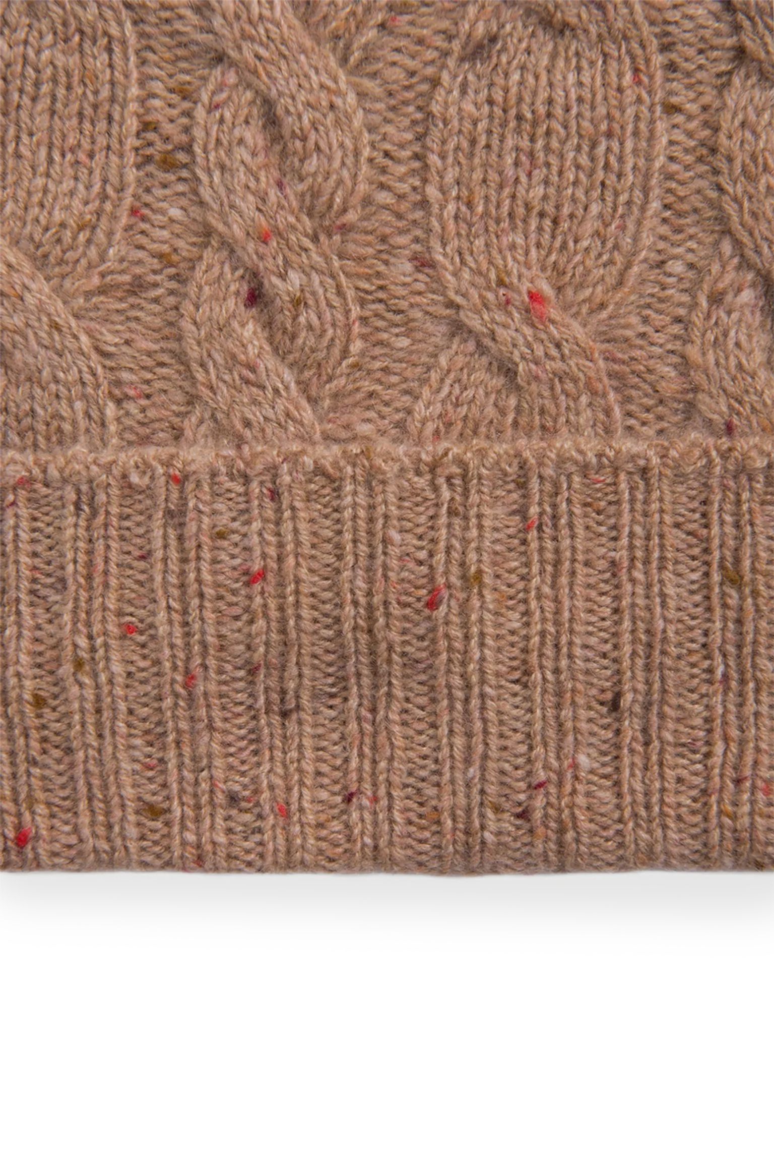 Шапка   CASHMERE DONEGAL CABLE BEANIE купить в Украине