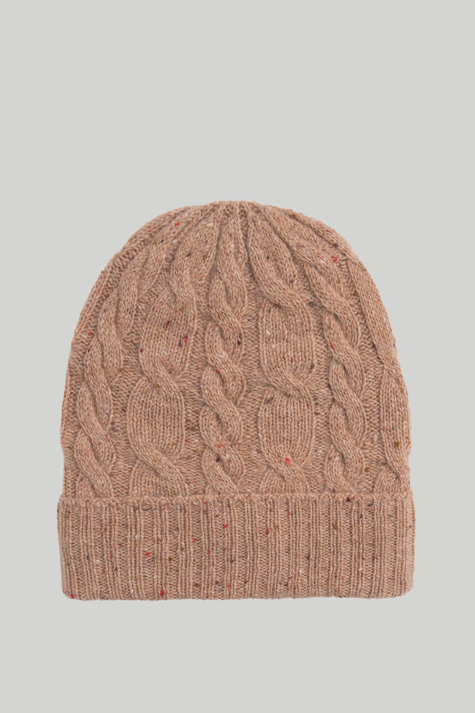 Шапка   CASHMERE DONEGAL CABLE BEANIE