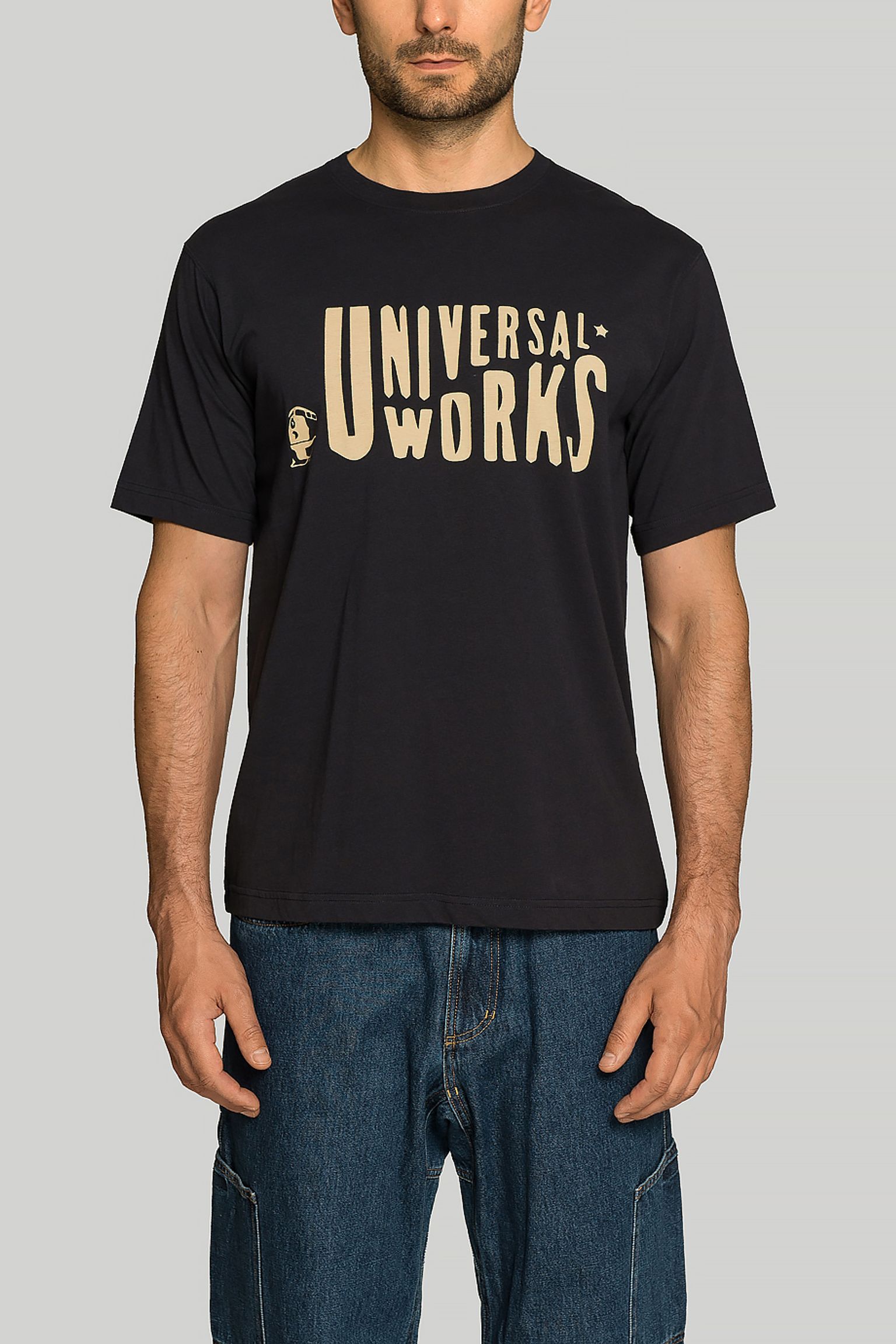 Футболка Universal Works MYSTERY TRAIN PRINT TEE