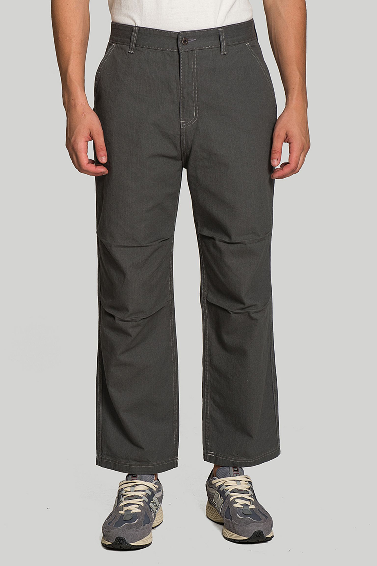 Брюки SLUB COTTON TWO TUCK PANTS