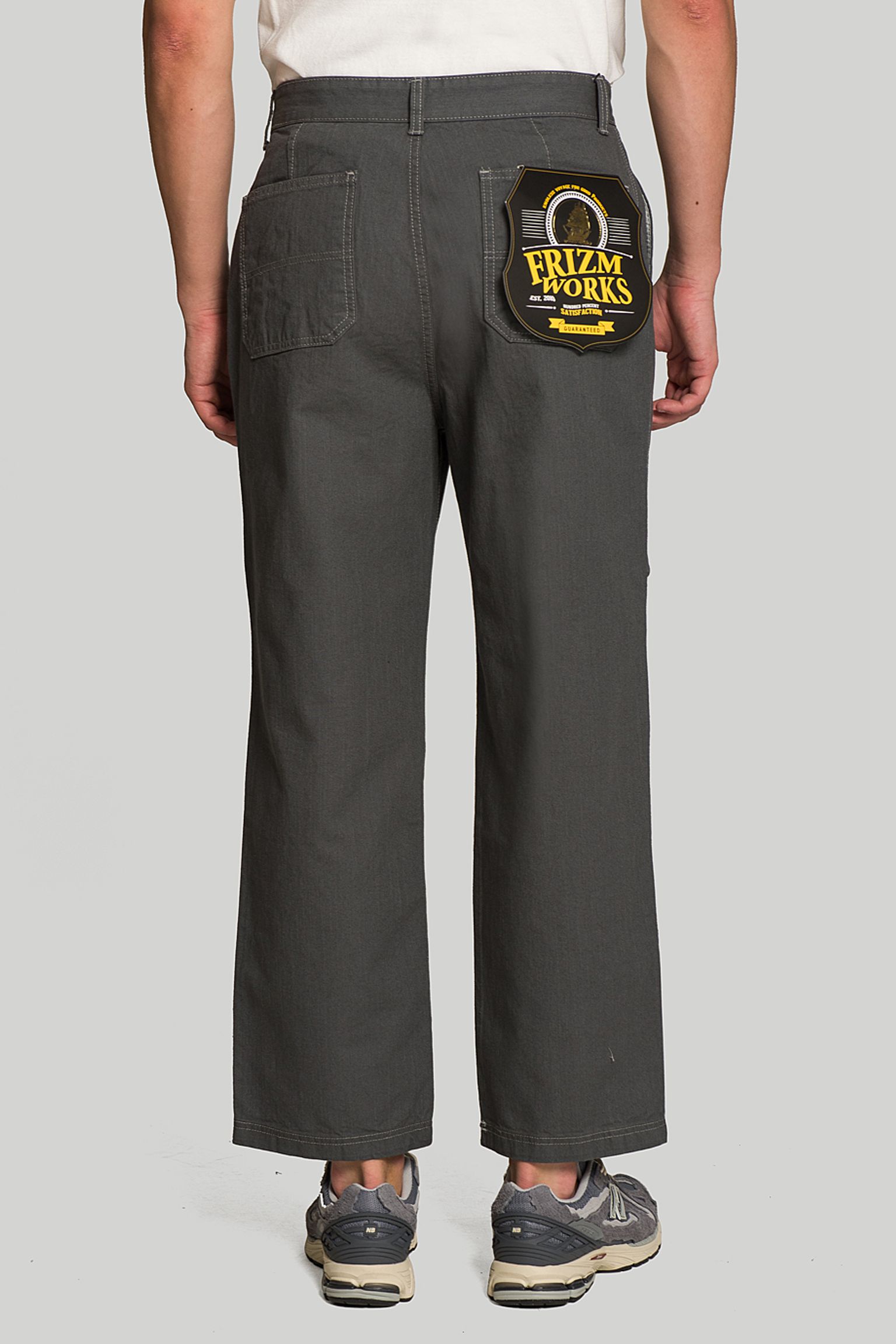 Брюки SLUB COTTON TWO TUCK PANTS