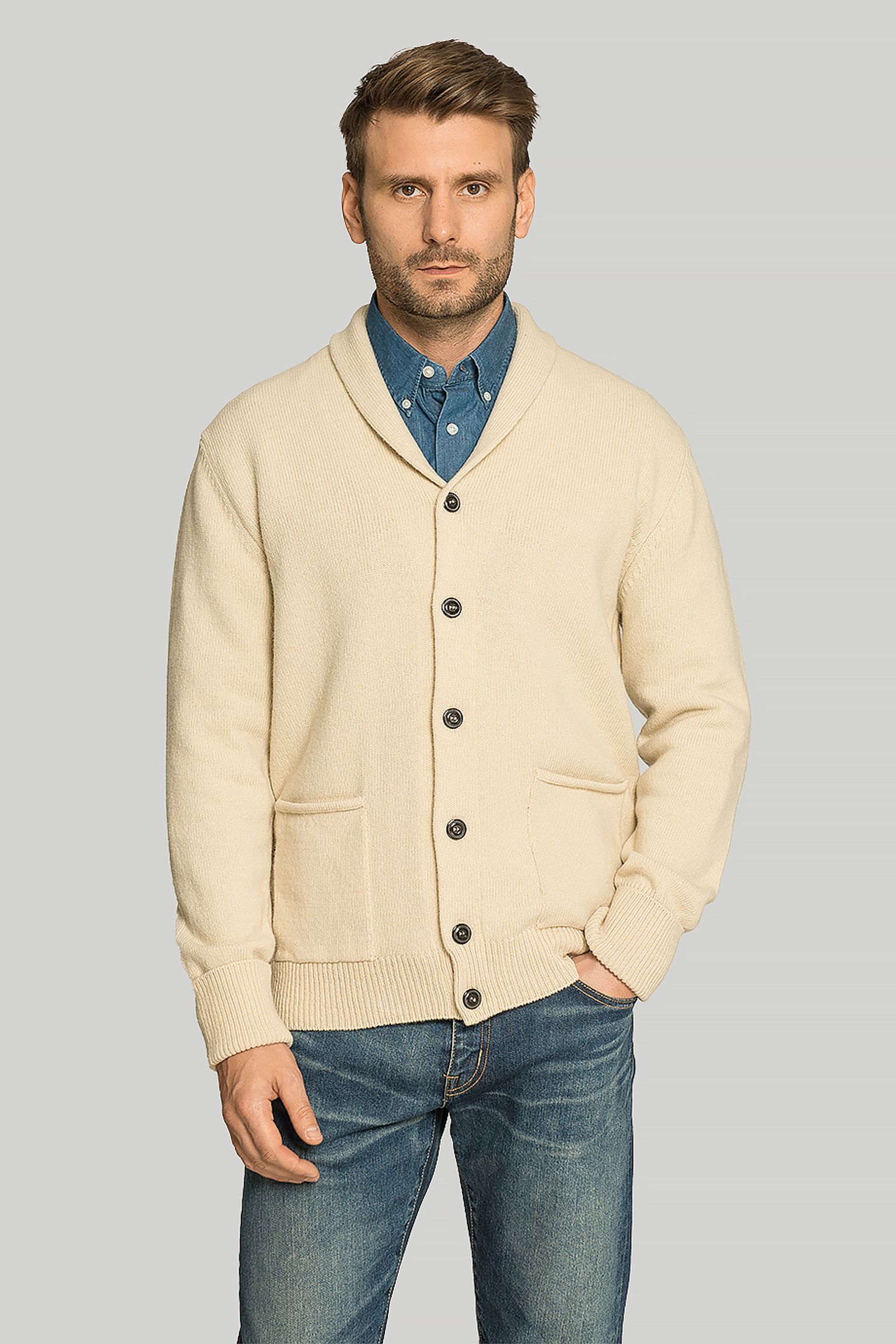 Кардиган SHAWL COLLAR CARDIGAN