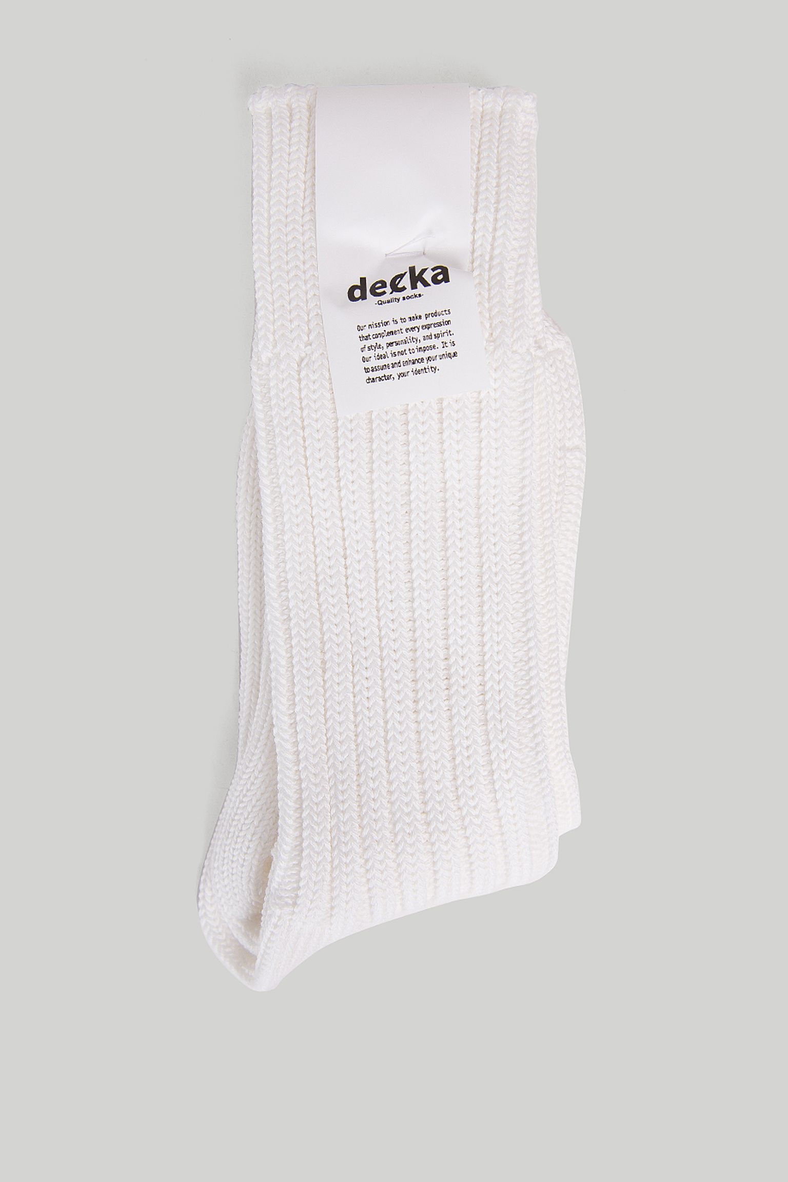 Носки DECKA Cased Heavyweight Plain Sock