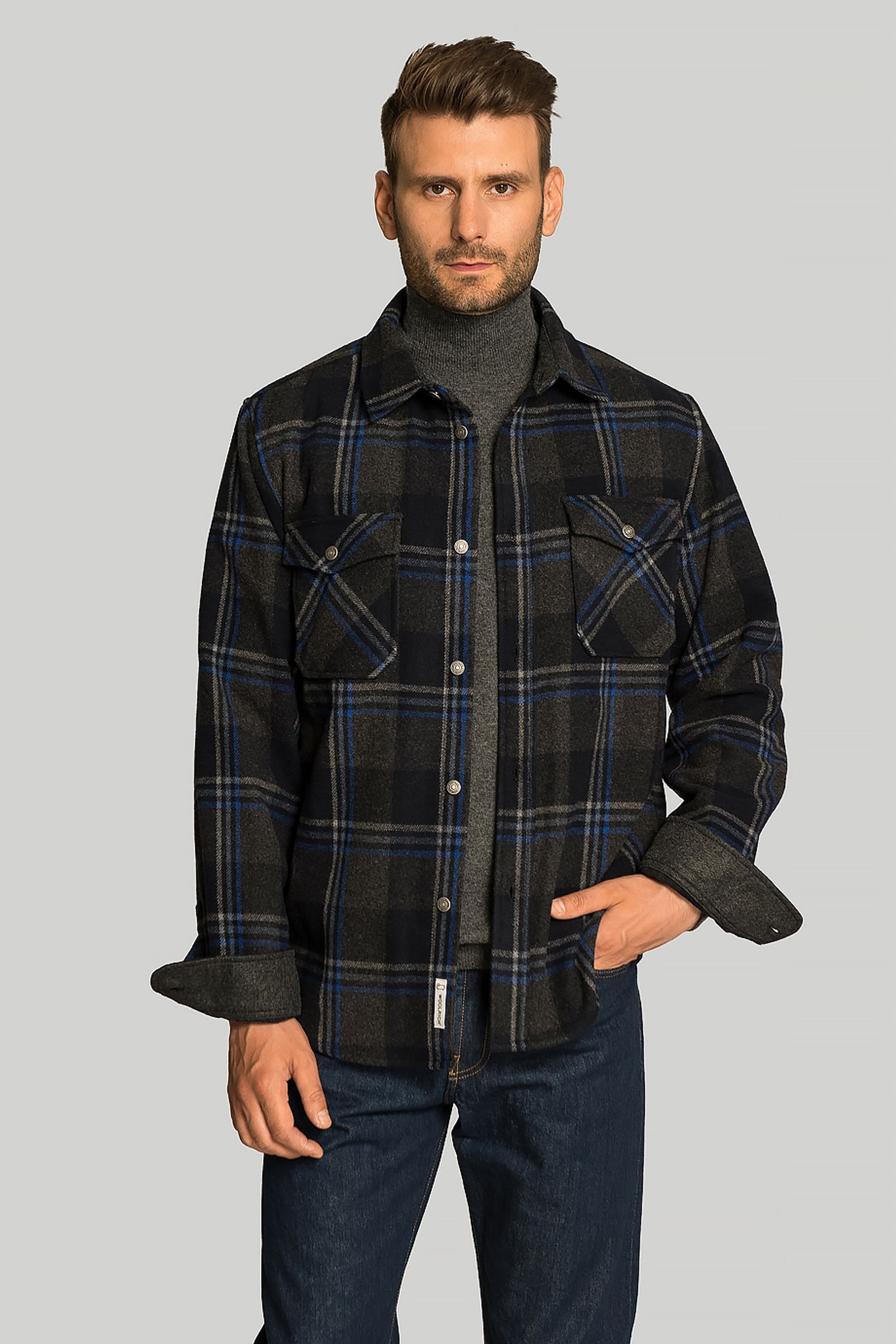 Овершот ALASKAN MELTON OVERSHIRT