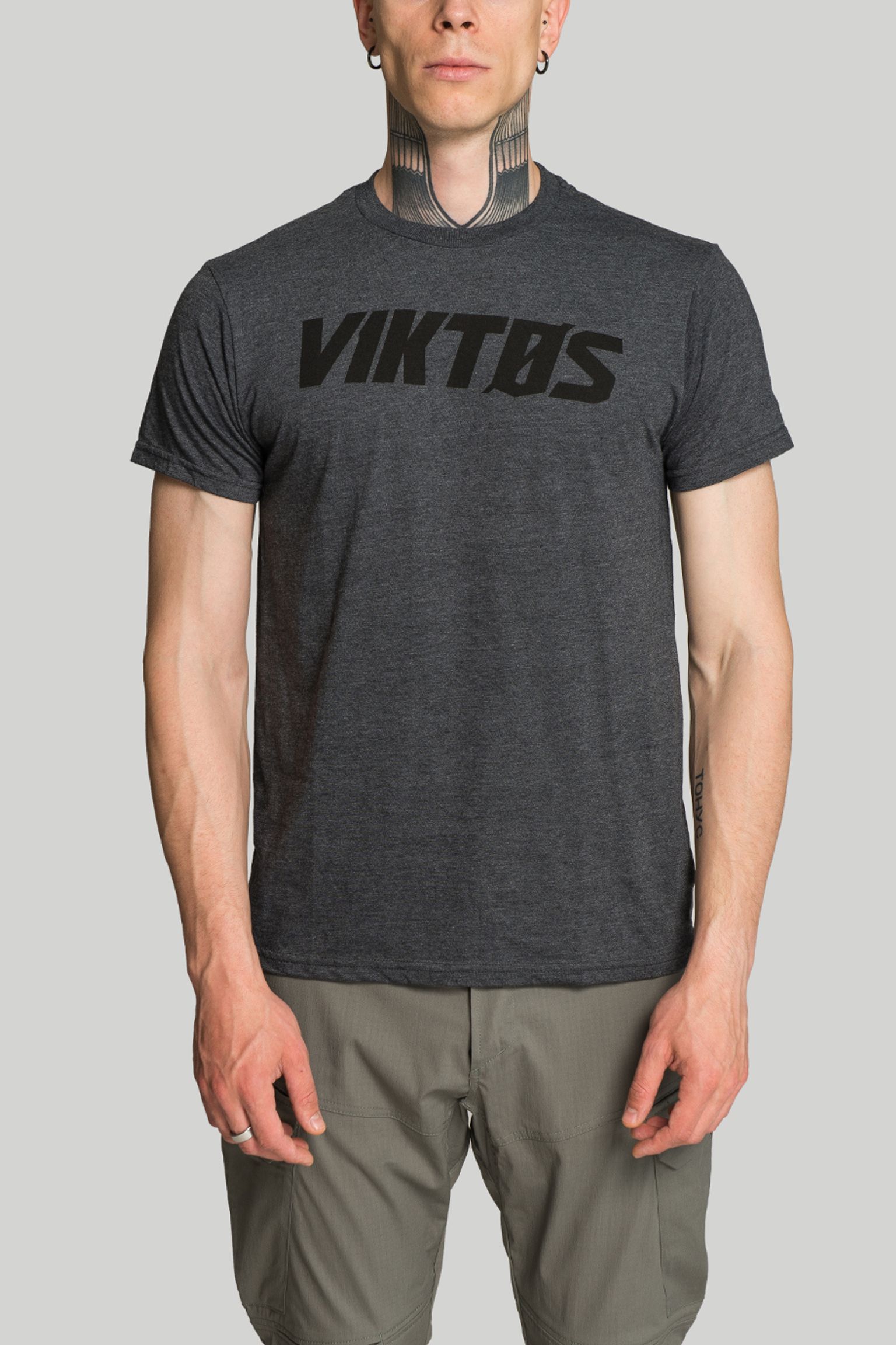 Стильные Футболка VIKTOS TACK TOP CHARCOAL HEATHER
