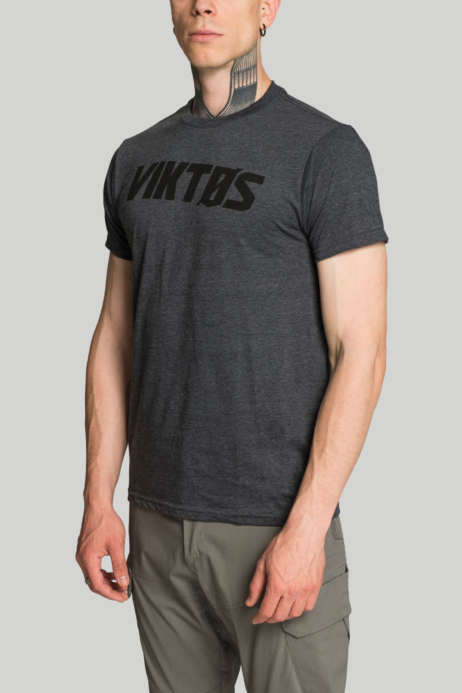 Широкий выбор Футболка VIKTOS TACK TOP CHARCOAL HEATHER