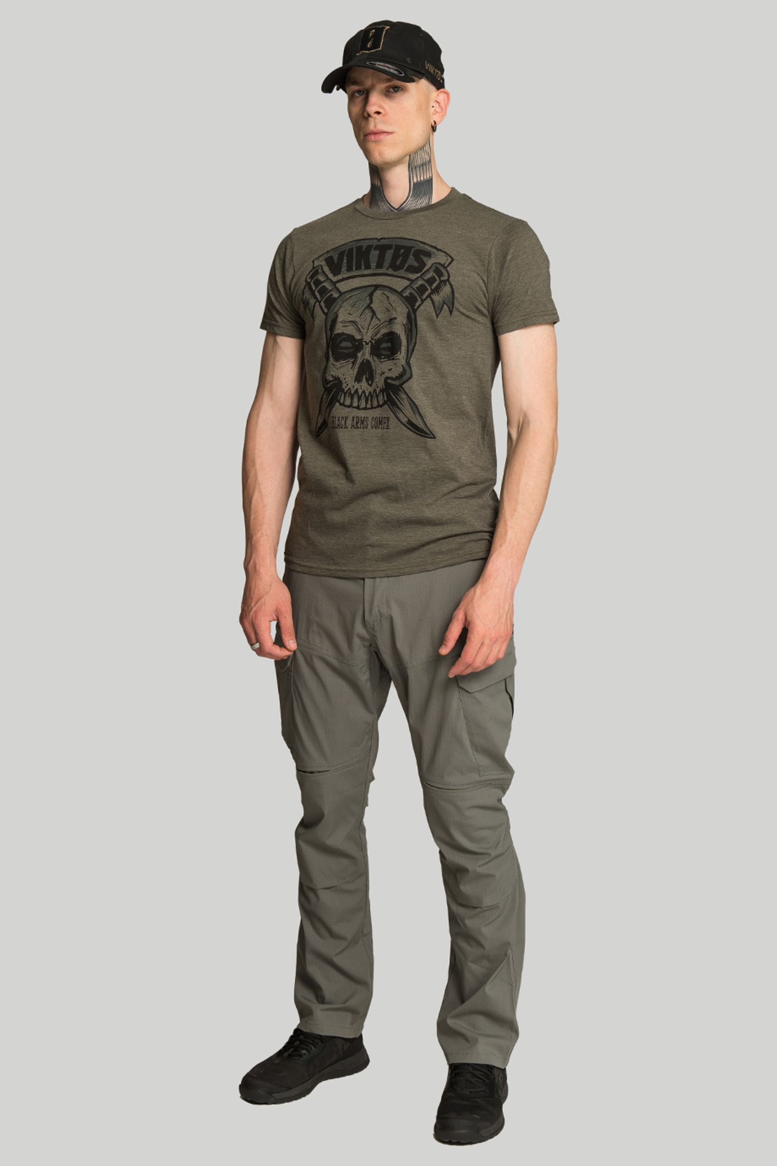 Футболка VIKTOS TEE KBARRED OLIVE HEATHER с доставкой