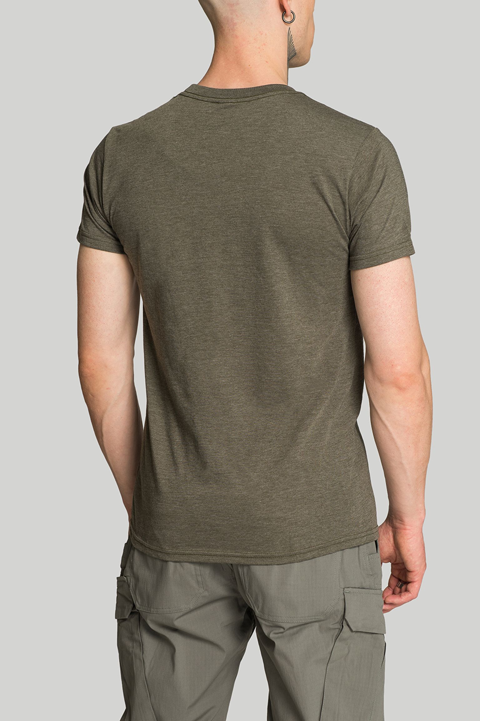 Футболка   TEE KBARRED OLIVE HEATHER