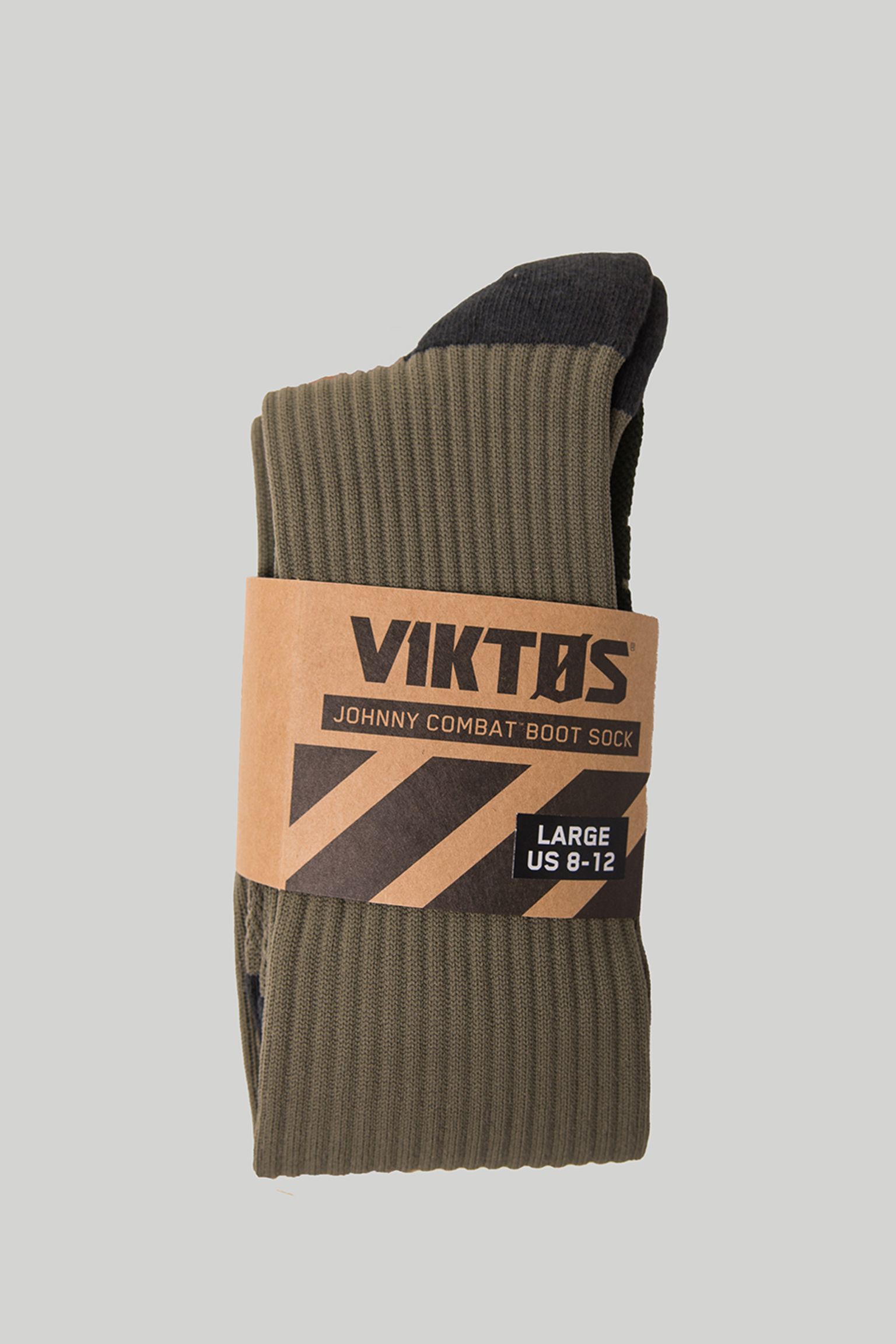 Шкарпетки   SOCK JOHNNY COMBAT OLIVE GREEN 2-PACK MENS