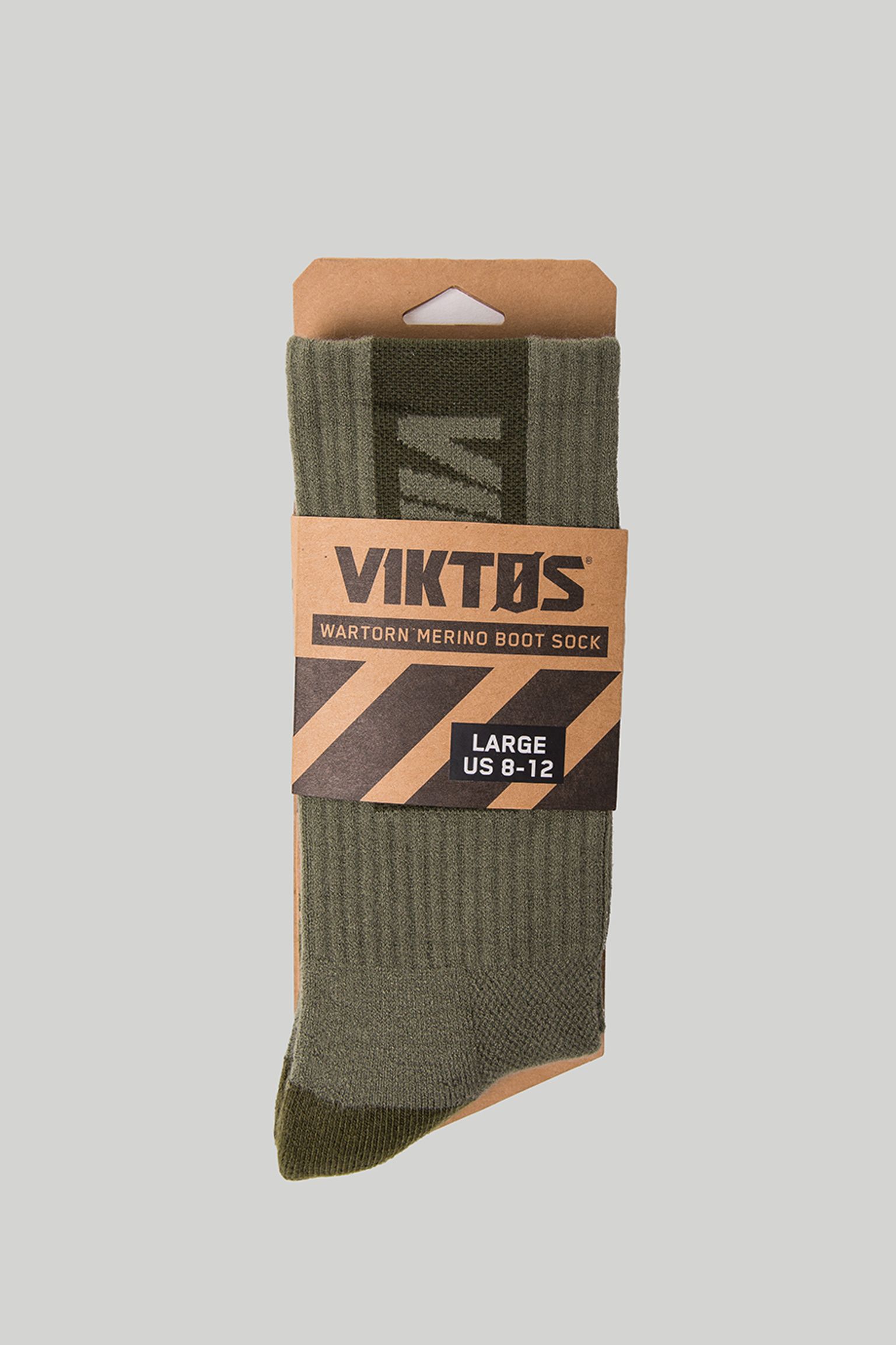 Шкарпетки   SOCK WARTORN MERINO BOOT OLIVE GREEN MENS