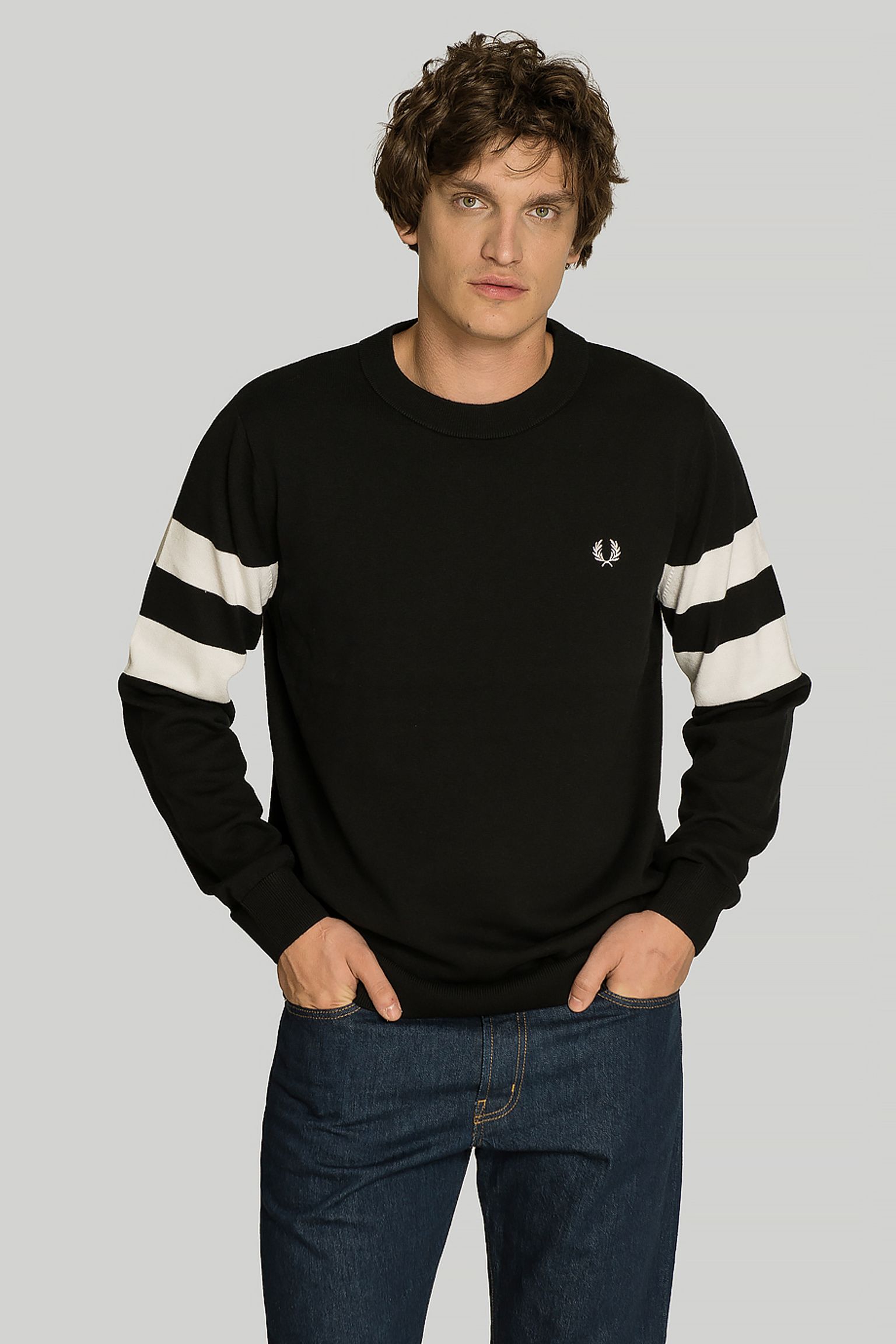 Свитер TIPPED SLEEVE JUMPER купить