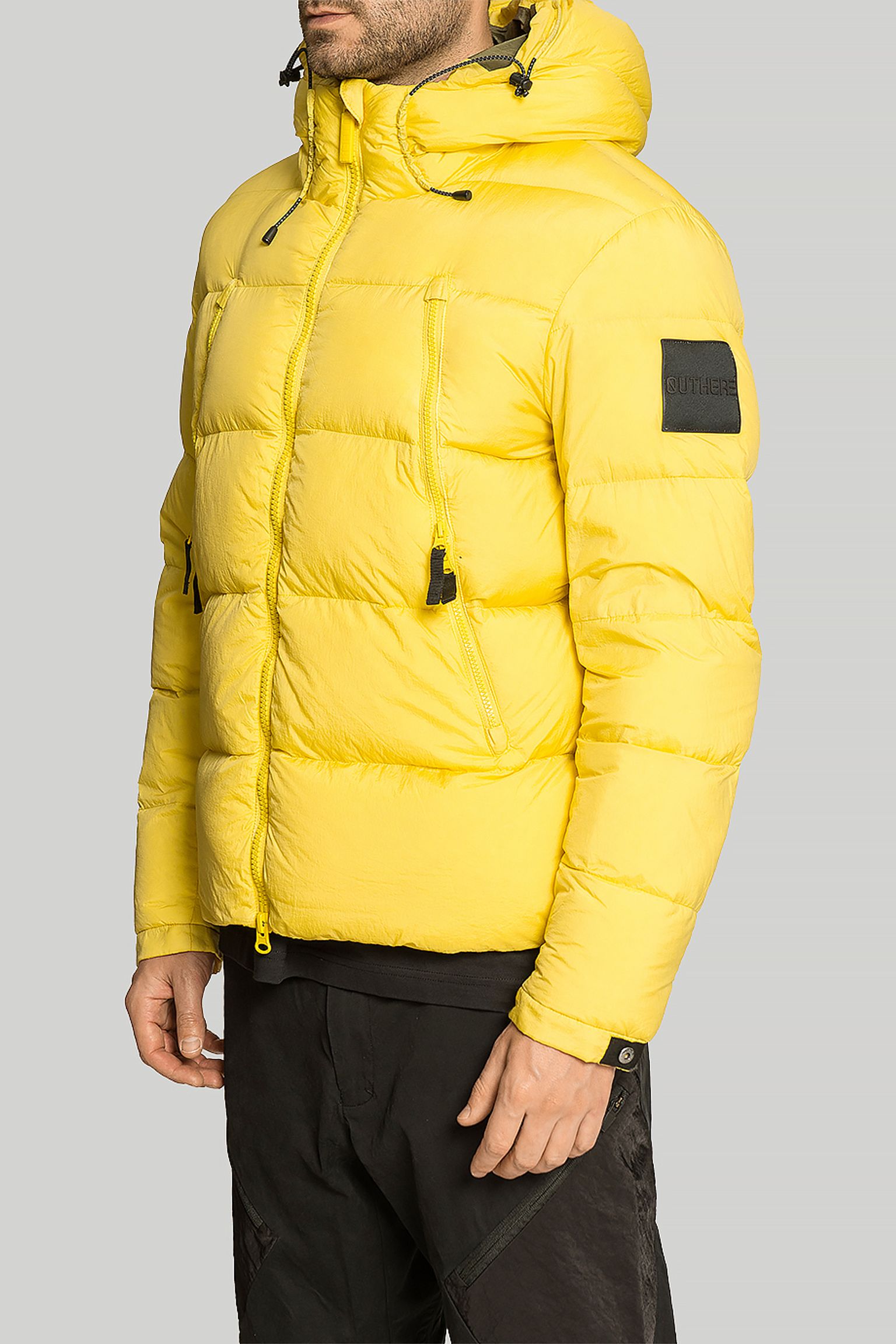 Стильные Пуховик OUTHERE ULTRALIGHT NYLON ACETIC DYE