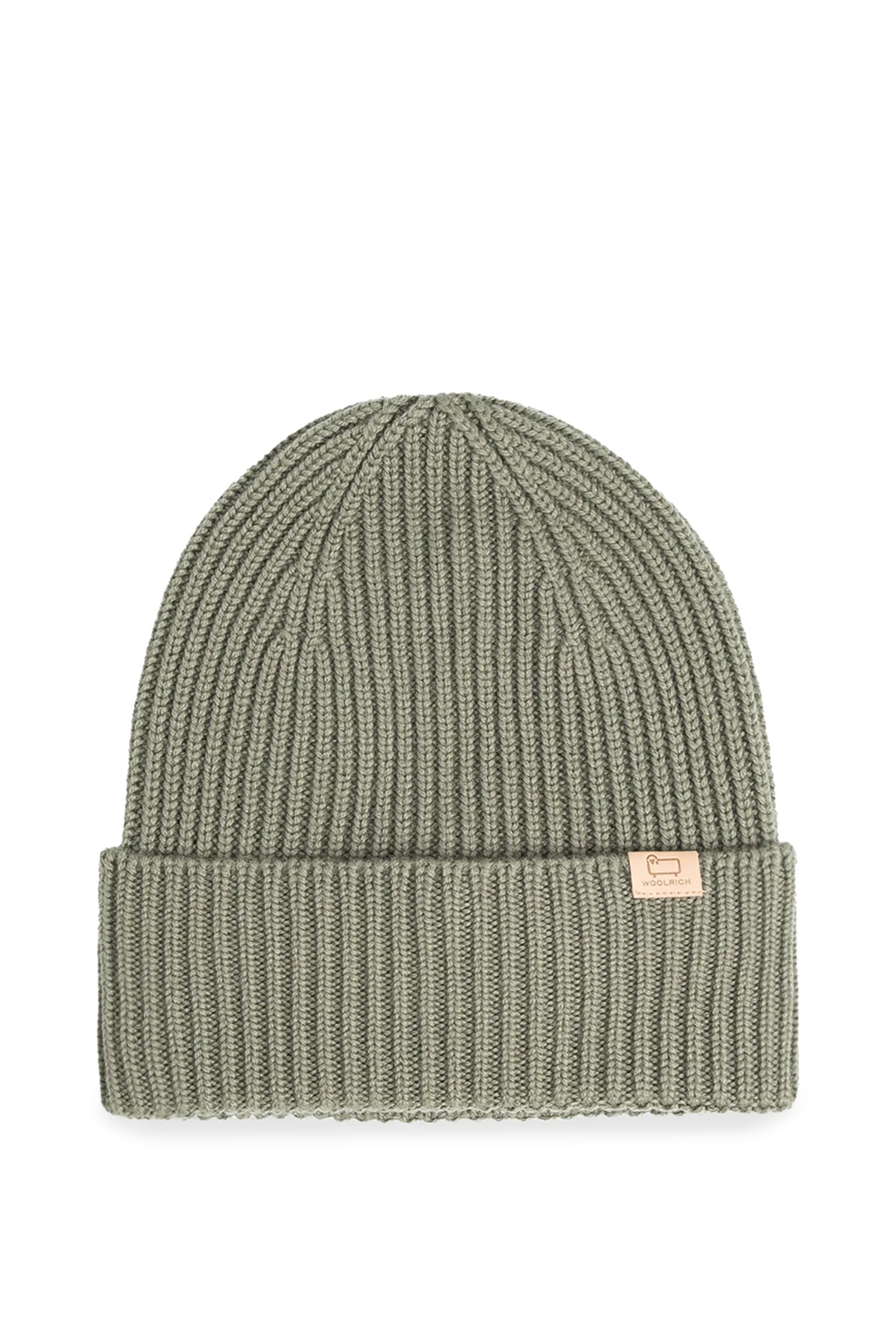 Шапка Woolrich MERINO WOOL RIBBED BEANIE