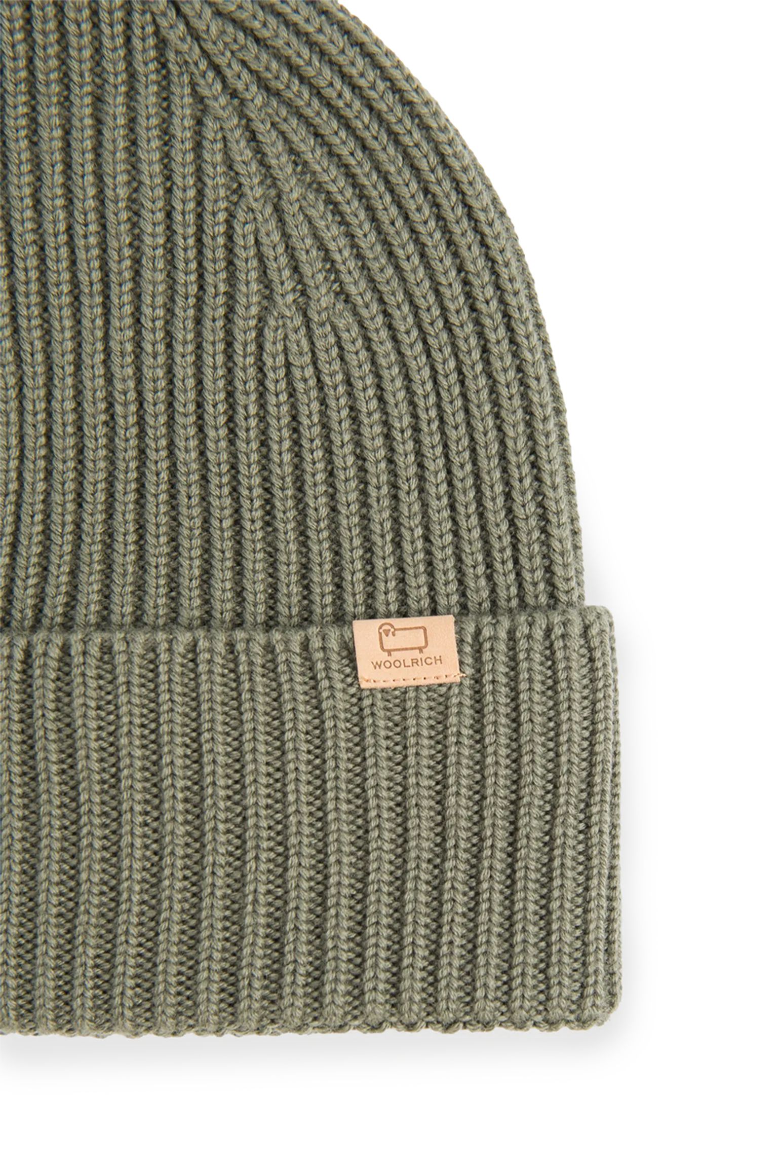 Шапка Woolrich MERINO WOOL RIBBED BEANIE