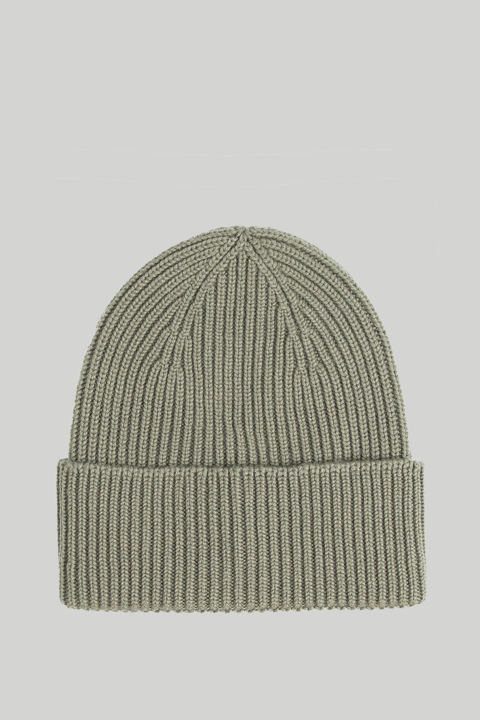 Шапка MERINO WOOL RIBBED BEANIE