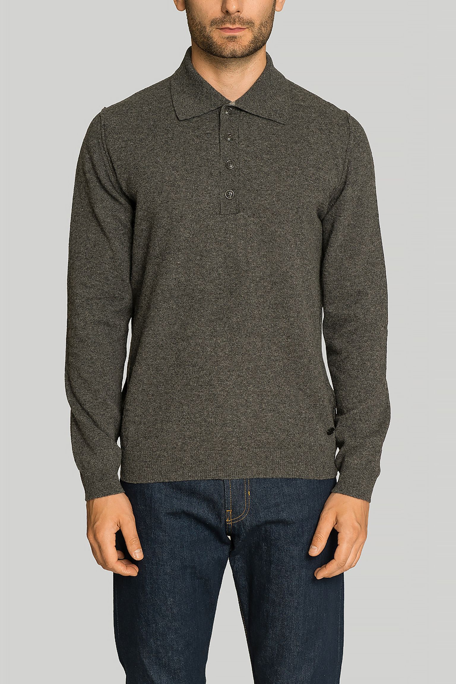 Поло MERINOS POLO PULLOVER