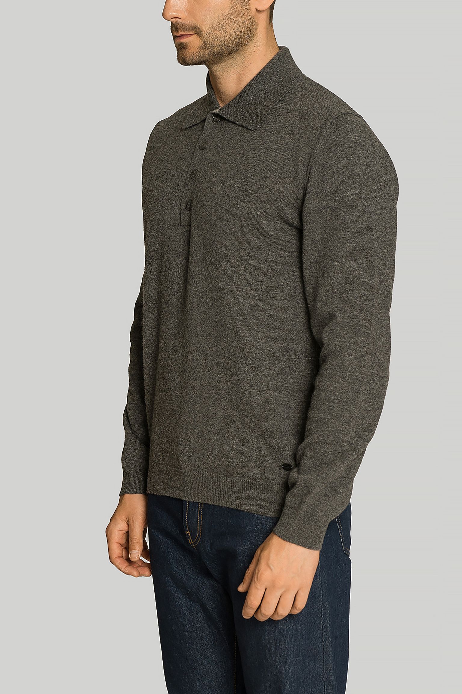 Поло MERINOS POLO PULLOVER