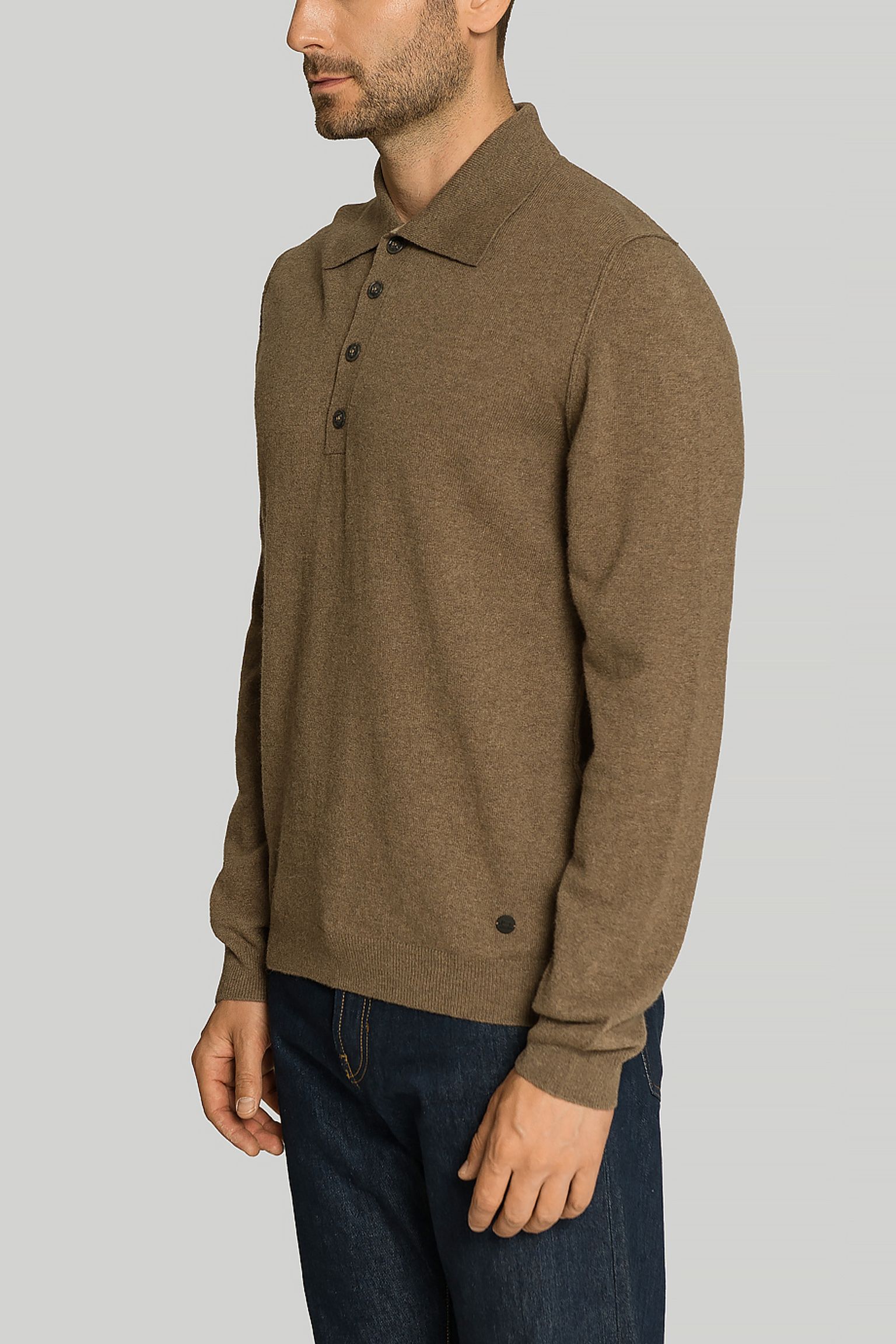 Поло MERINOS POLO PULLOVER