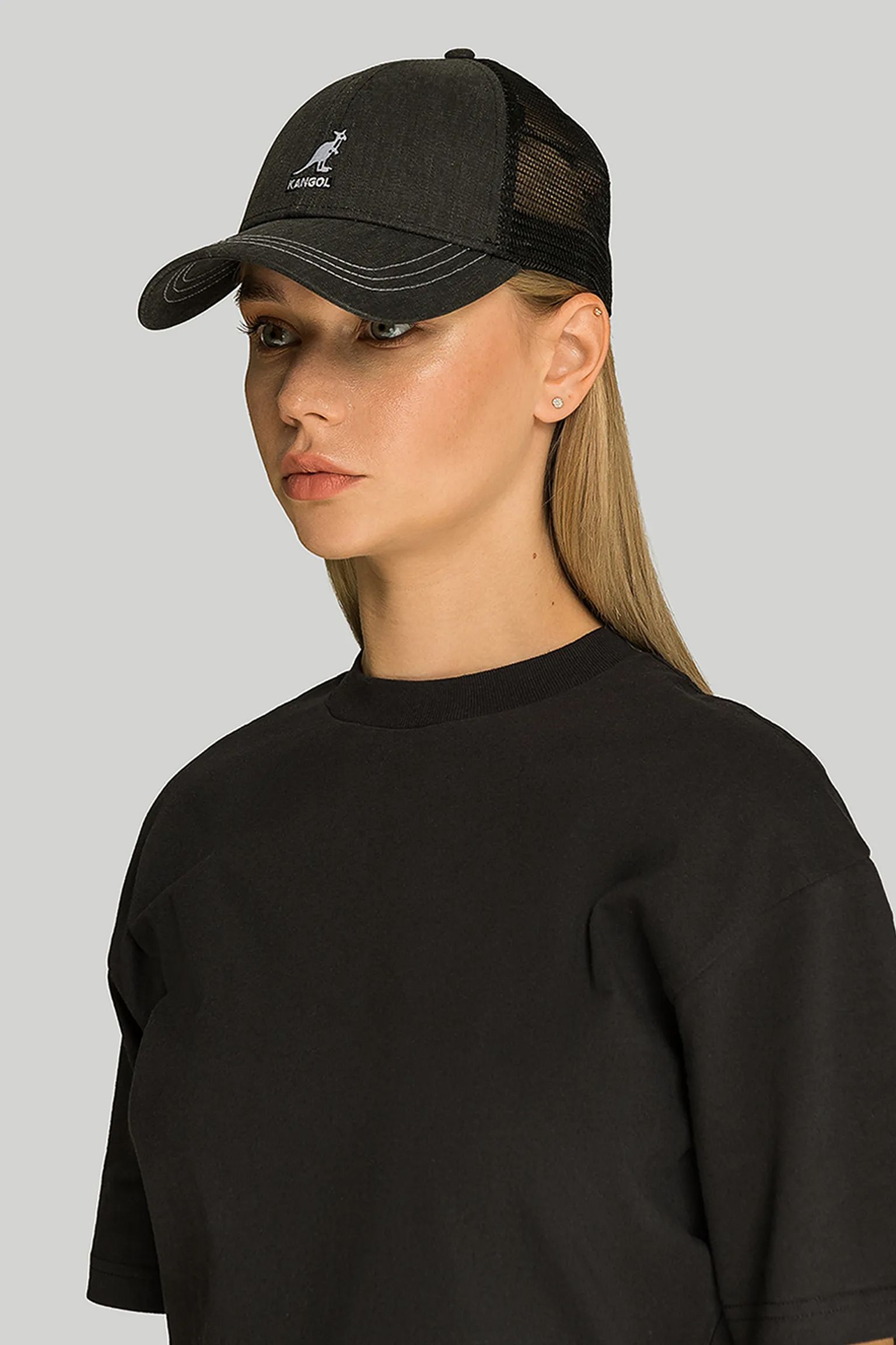 Тракер DISTRESSED COTTON MESH BB