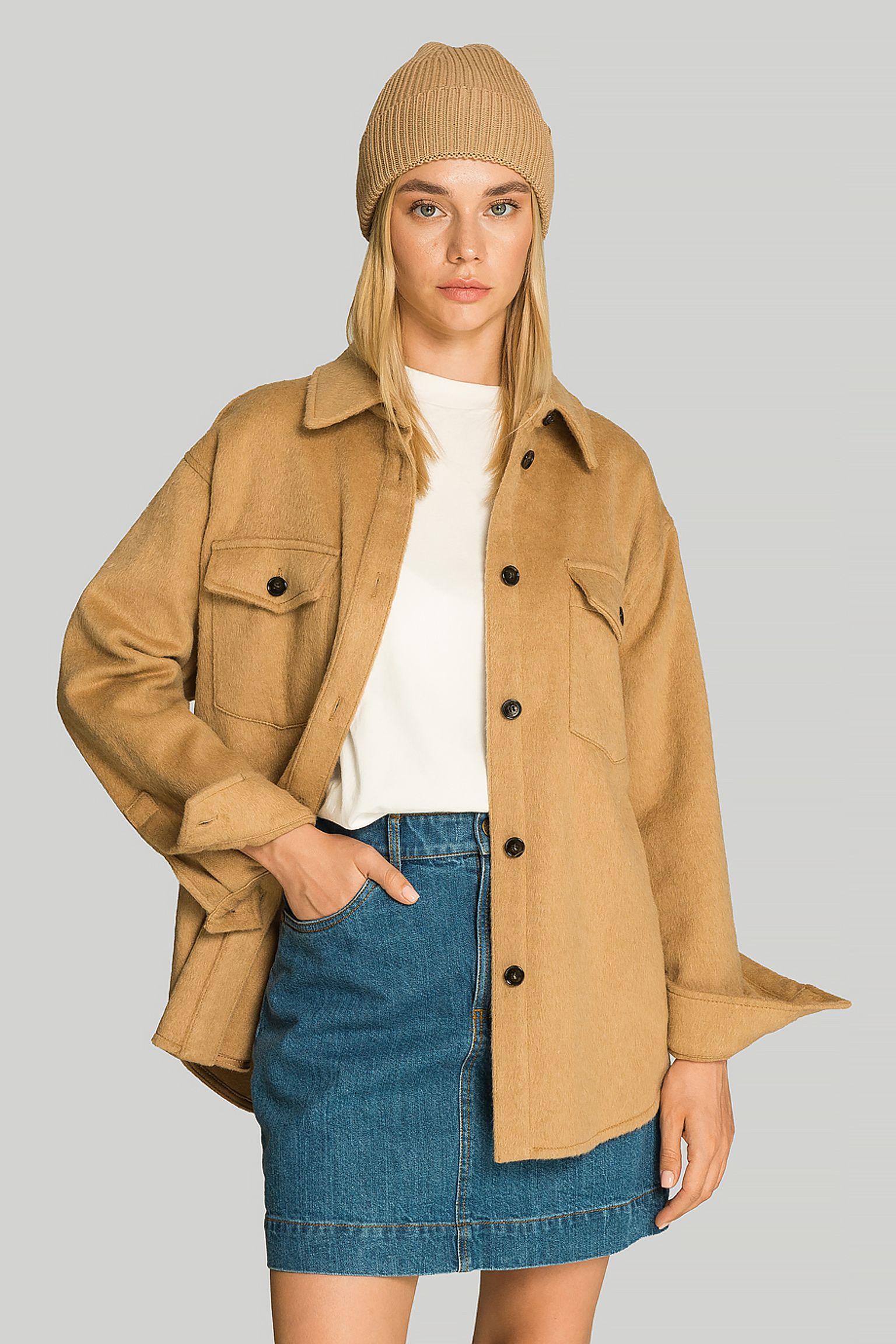 Овершот Woolrich LIGHT WOOL OVERSHIRT купити