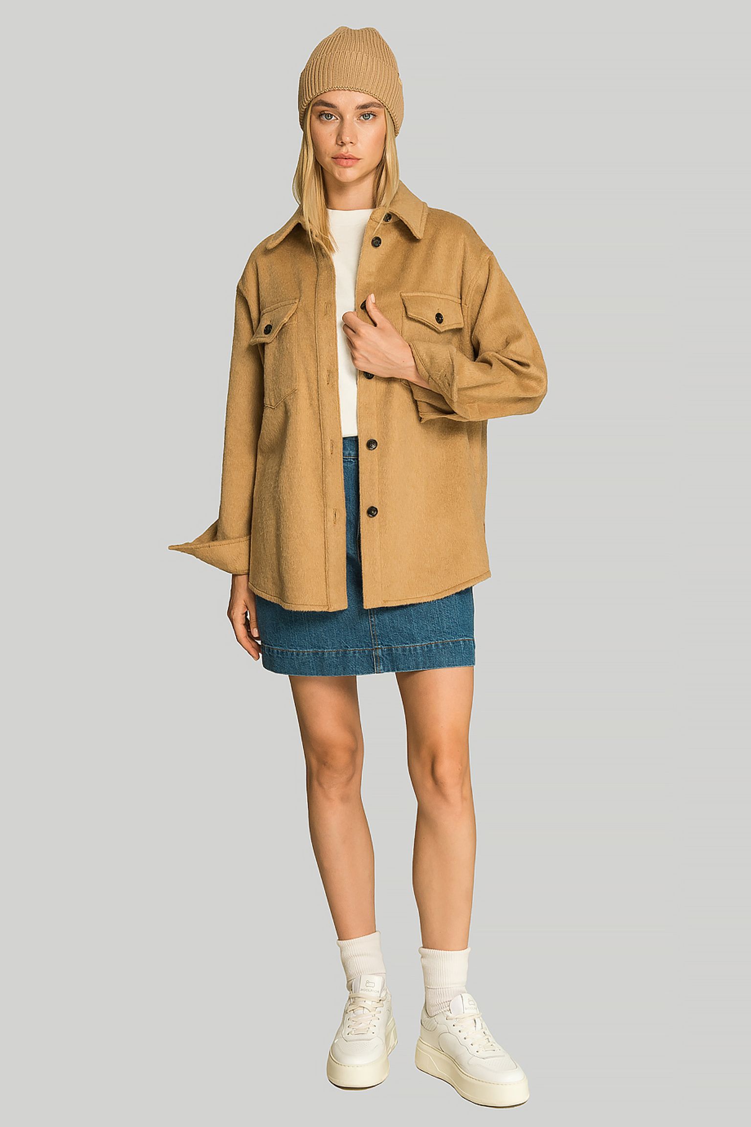 Овершот Woolrich LIGHT WOOL OVERSHIRT купити в Україні