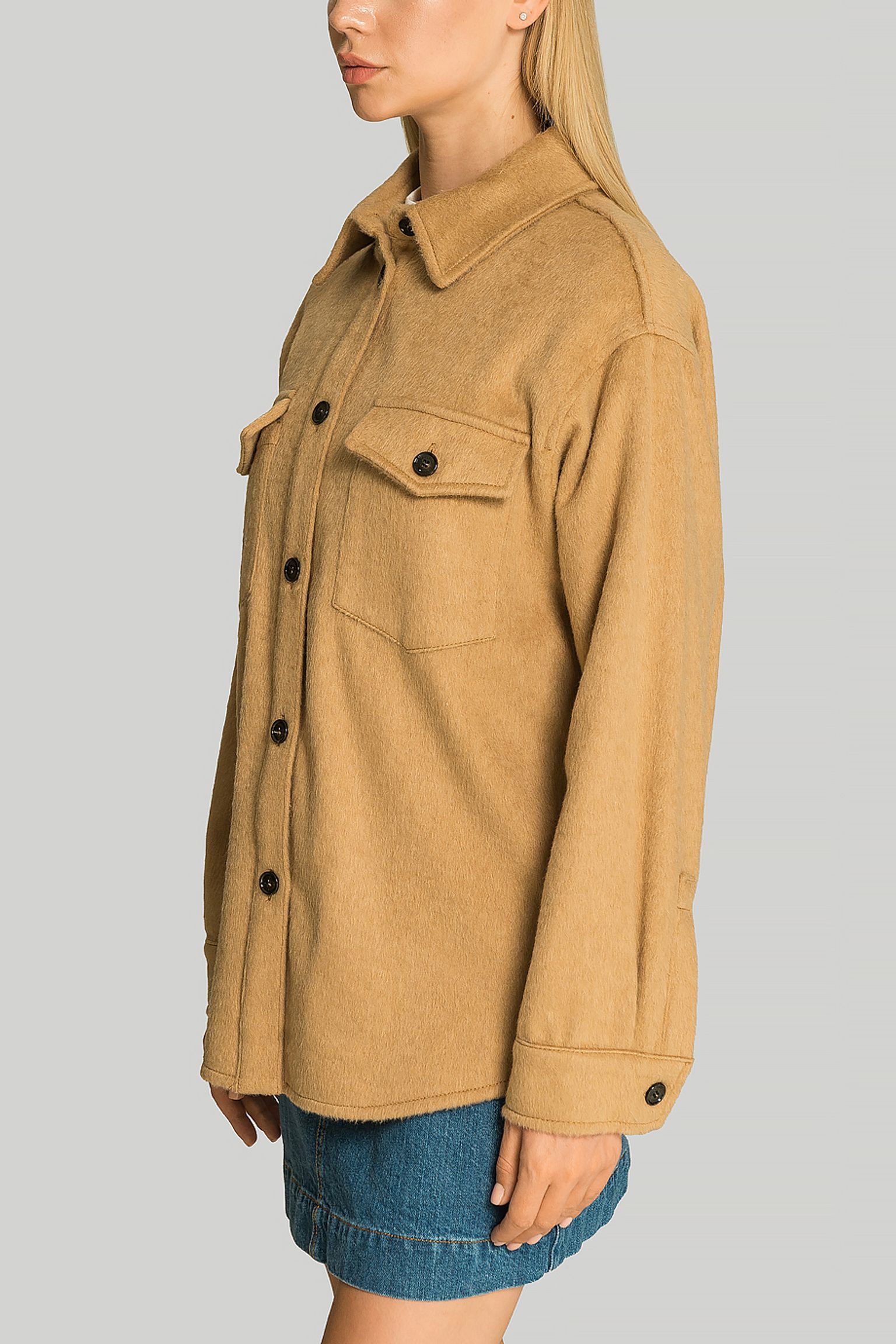 Стильні Овершот Woolrich LIGHT WOOL OVERSHIRT