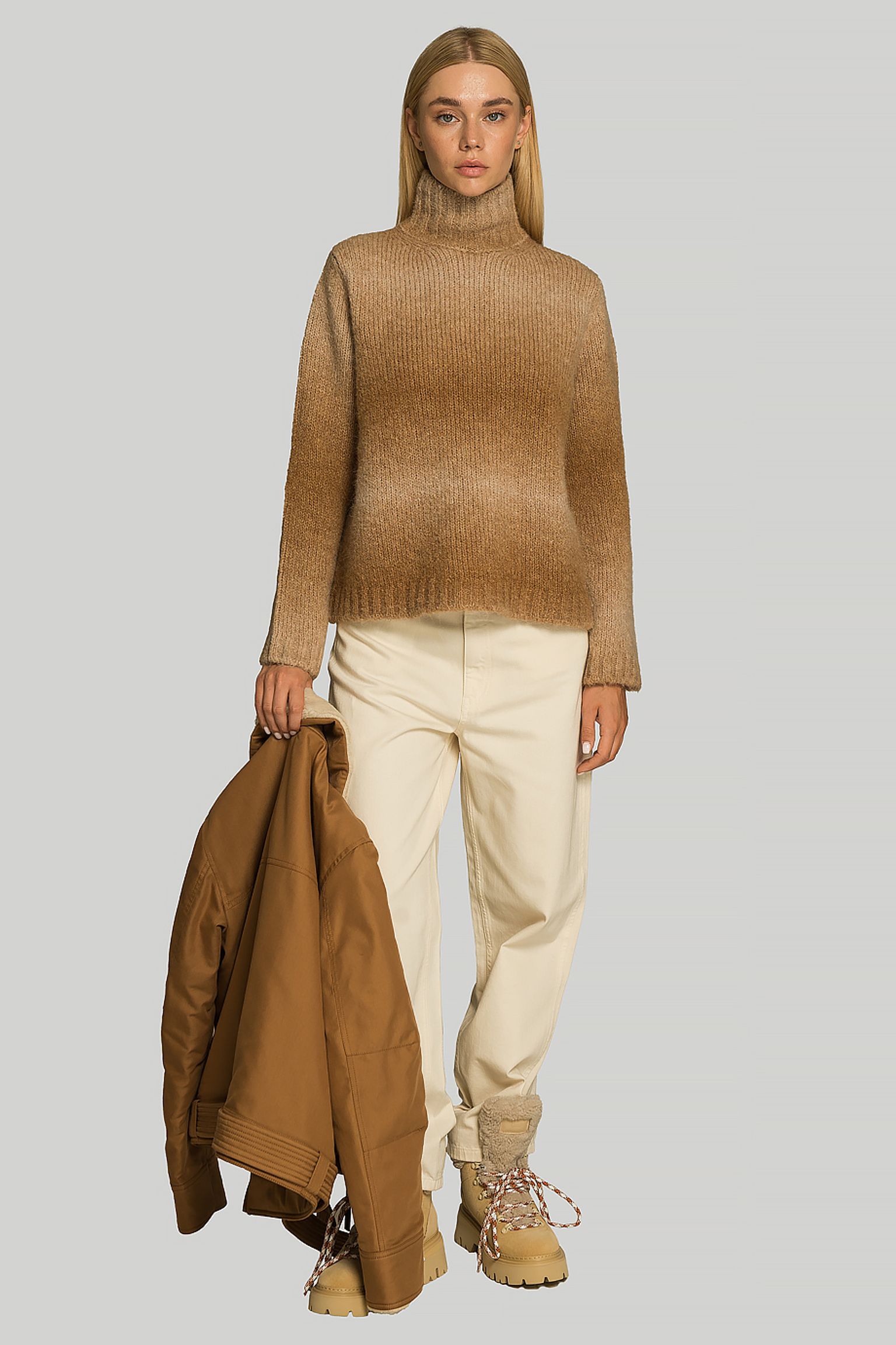 Светр Woolrich CASHMERE BLEND HOODIE купити в Україні