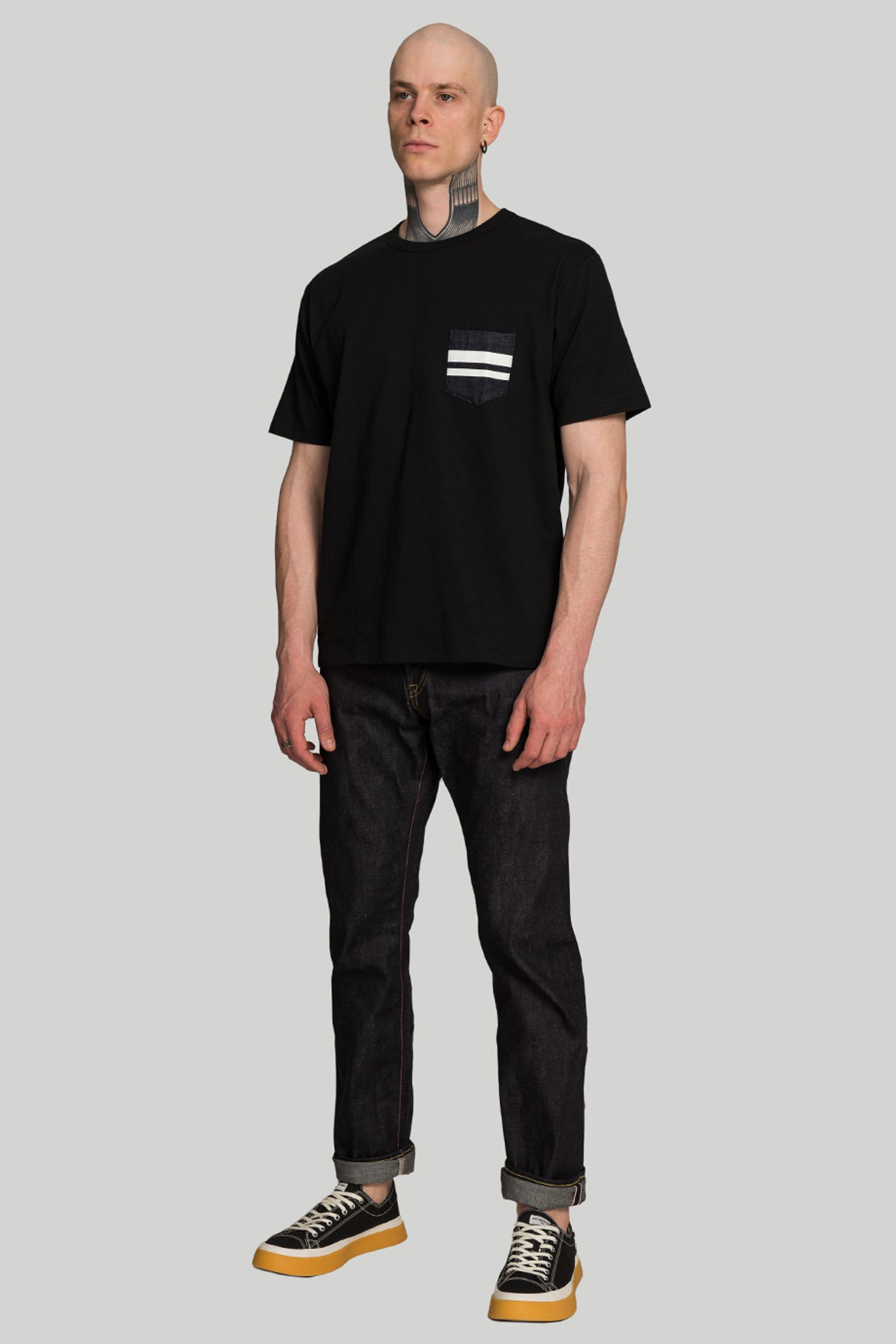 Футболка Momotaro Jeans GTB Denim Pocket T-shirts купить в Украине
