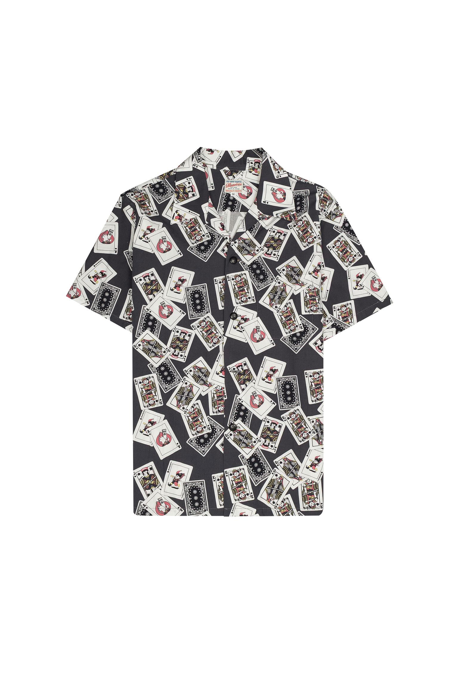 Рубашка Momotaro Jeans Original cards design Hawaiian купить