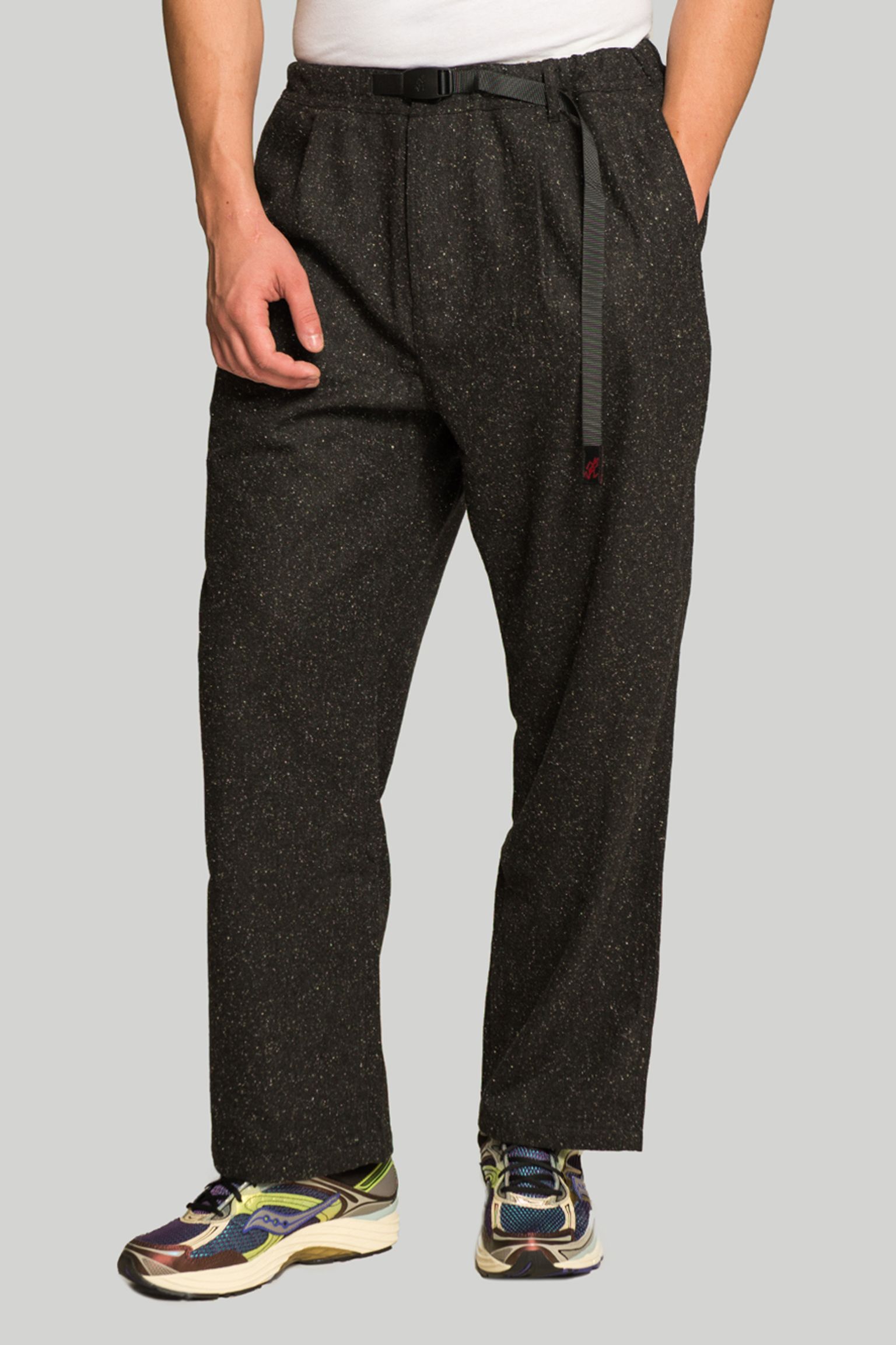 Брюки WOOL RELAXED PLEATED TROUSER