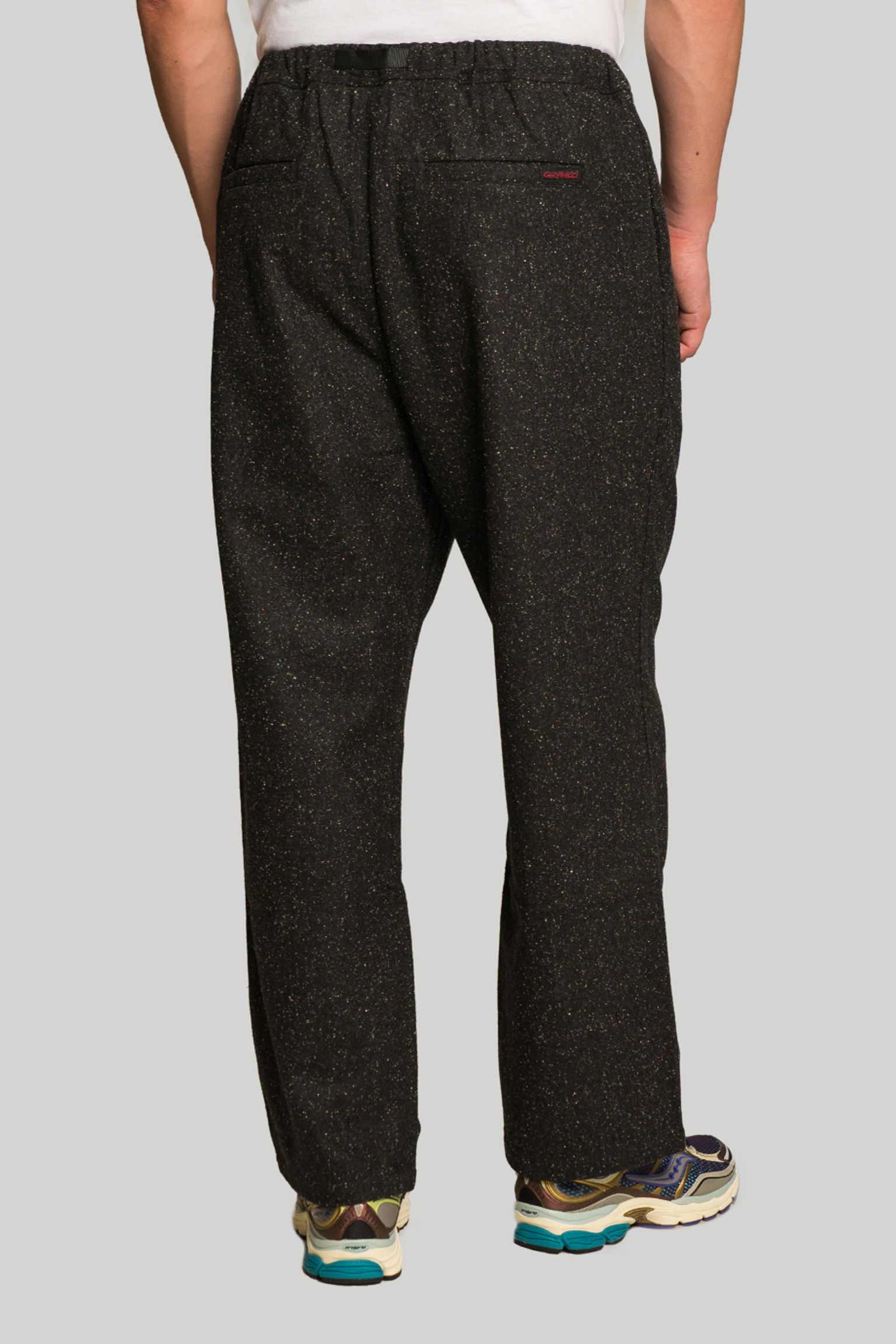 Брюки WOOL RELAXED PLEATED TROUSER