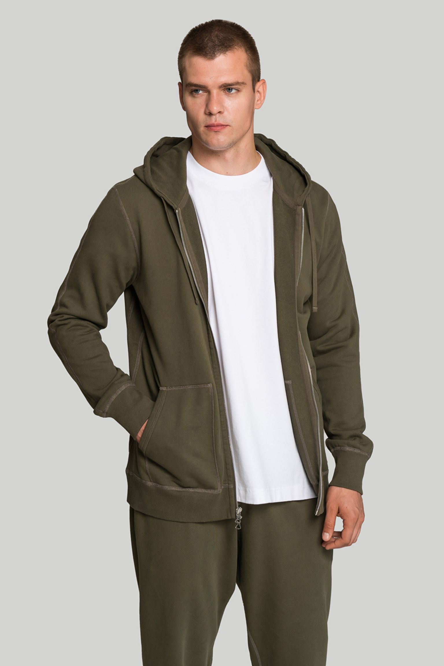 Спортивная кофта REIGNING CHAMP FULL ZIP HOODIE купить в Украине