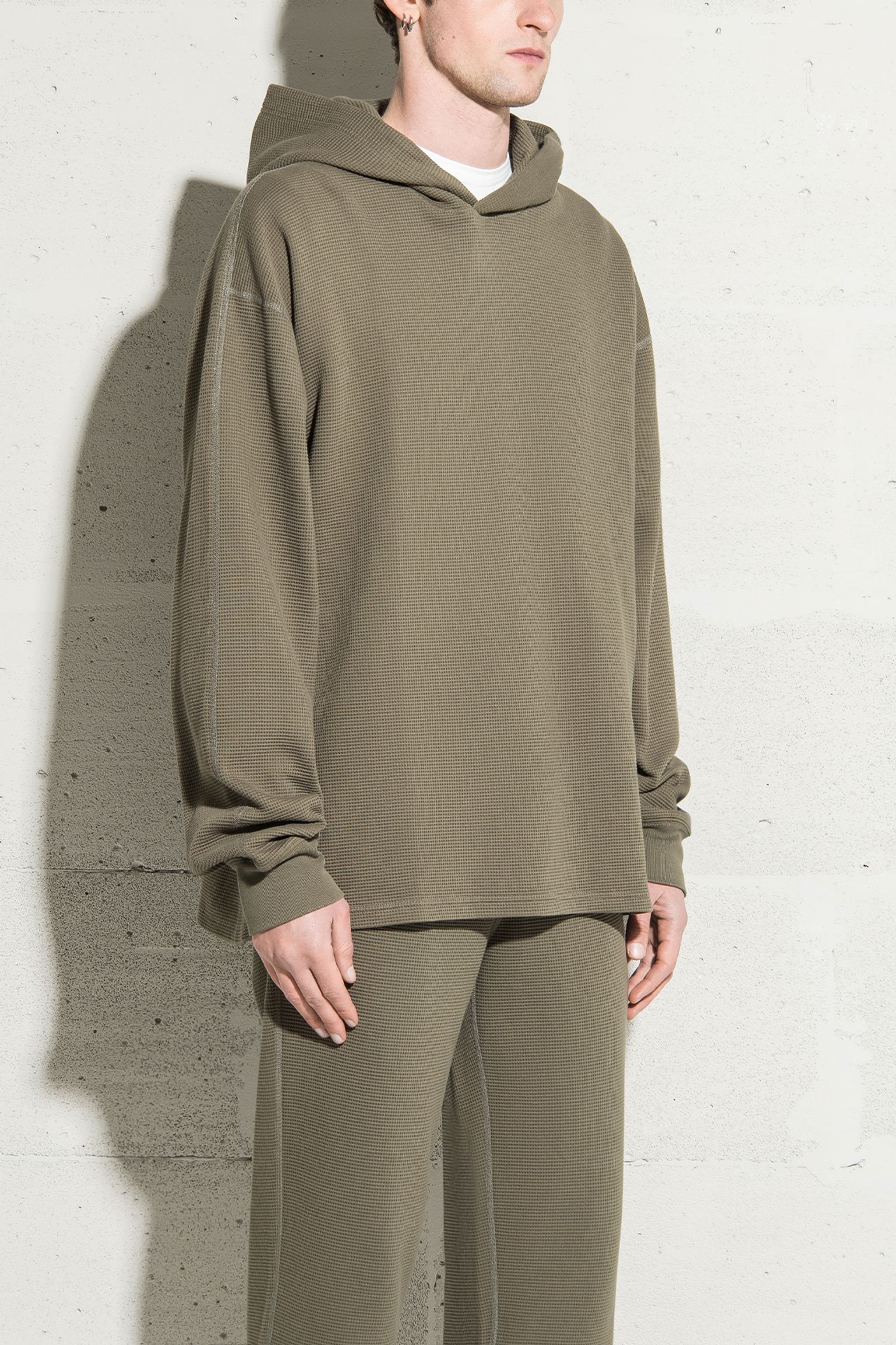 Худі   Knit Flatback Waffle Pullover з доставкою
