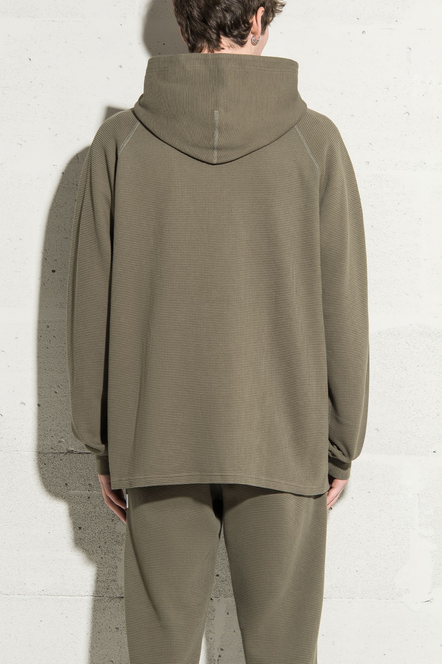 Стильні Худі   Knit Flatback Waffle Pullover