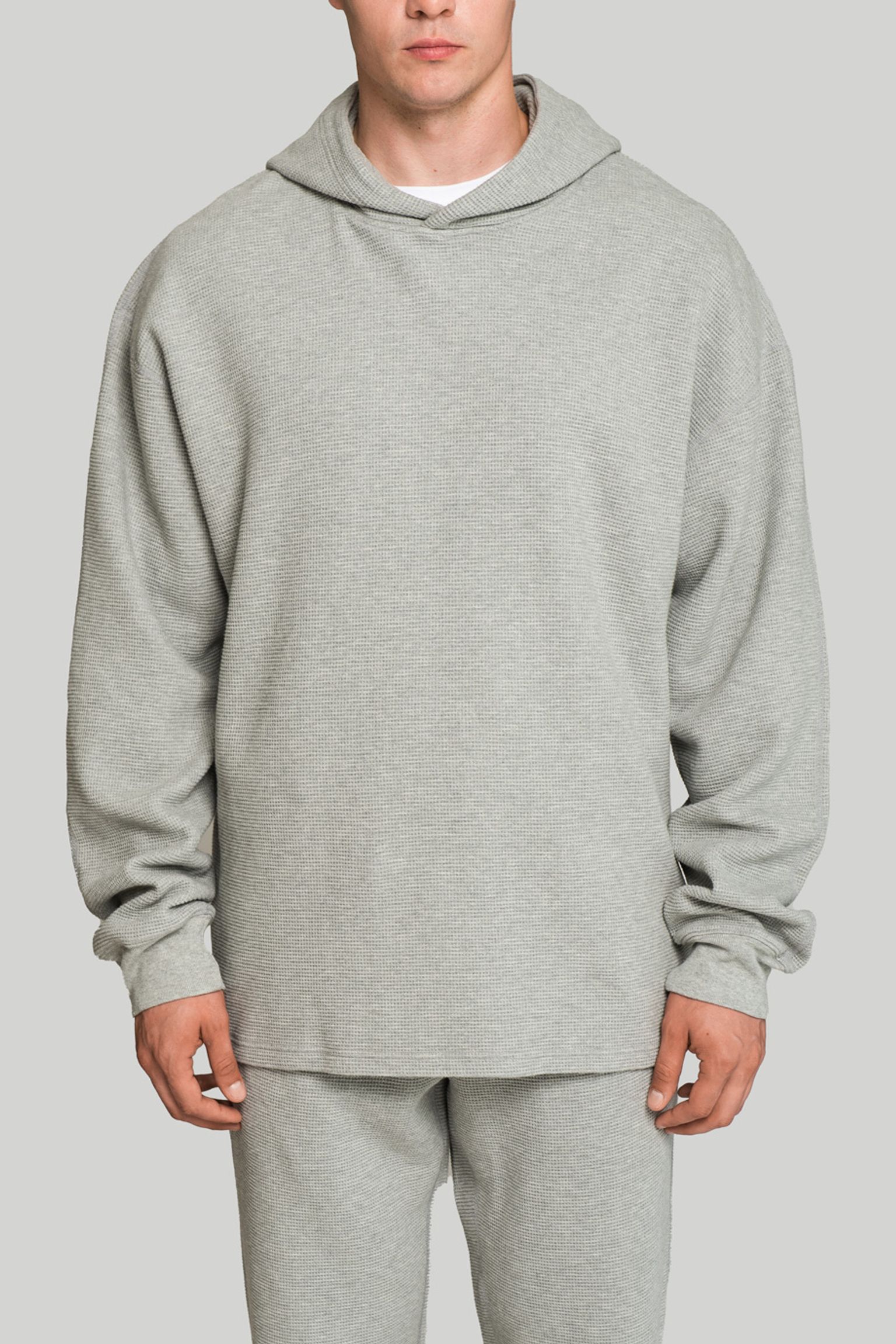 Худи   Knit Flatback Waffle Pullover