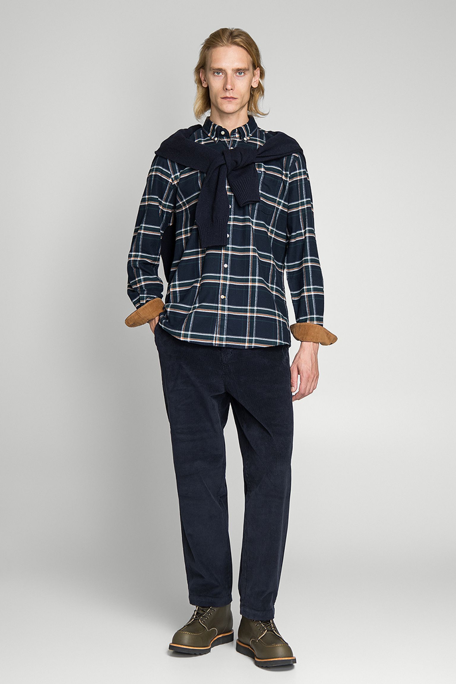 Рубашка RONAN TAILORED CHECK SHIRT