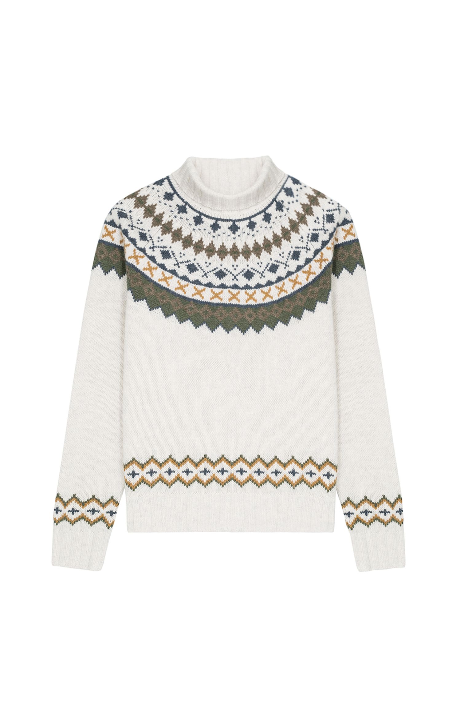 Светр BARBOUR ROOSE FAIR ISLE ROLLNECK купити