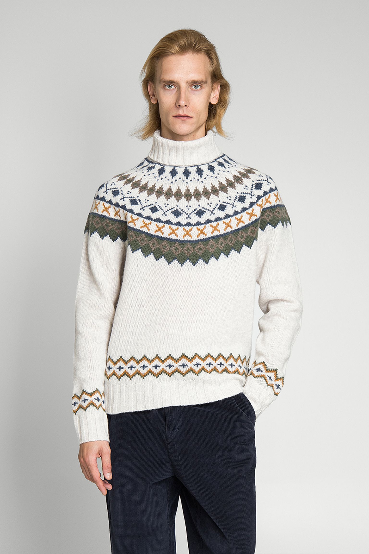 Свитер BARBOUR ROOSE FAIR ISLE ROLLNECK