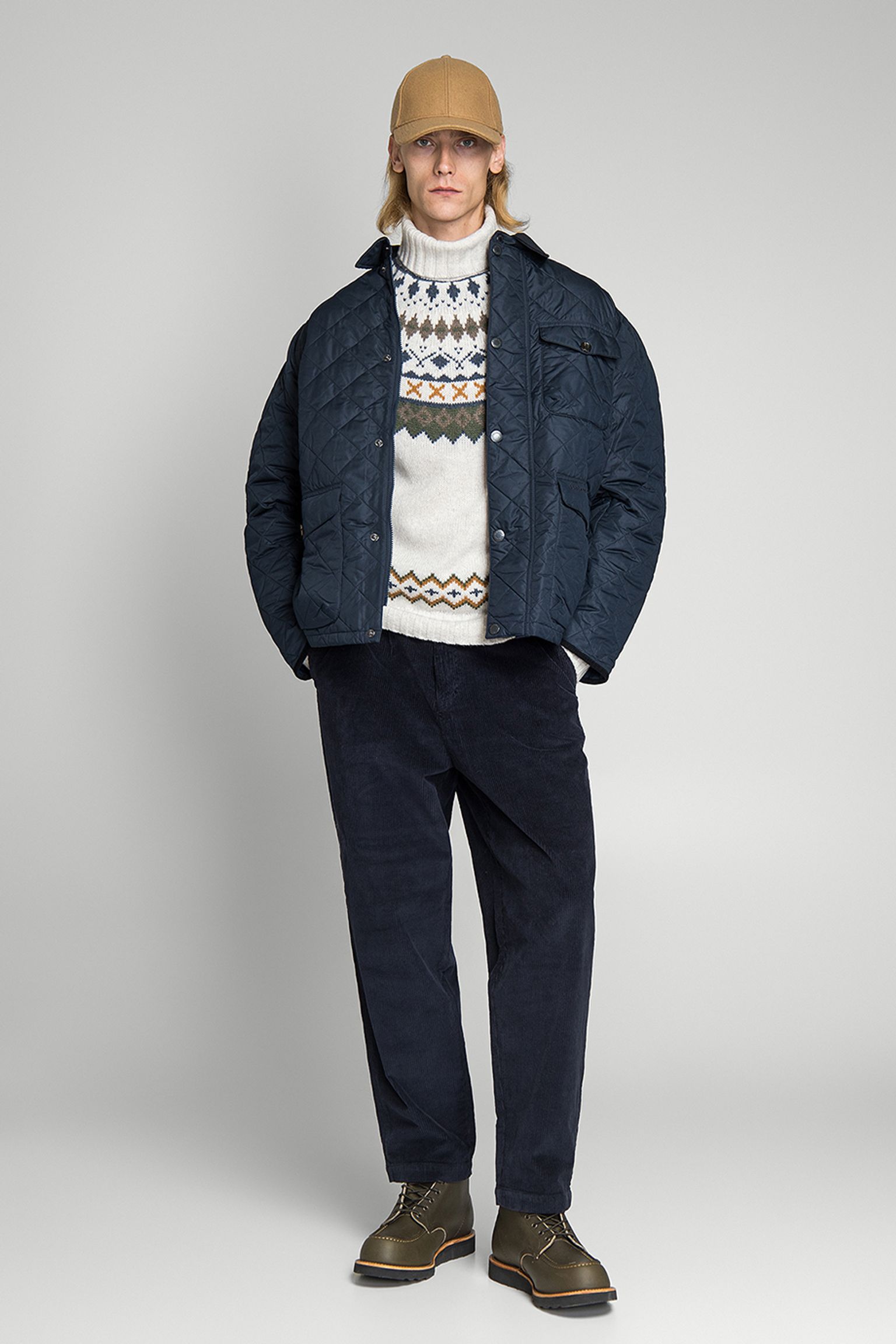 Светр BARBOUR ROOSE FAIR ISLE ROLLNECK з доставкою