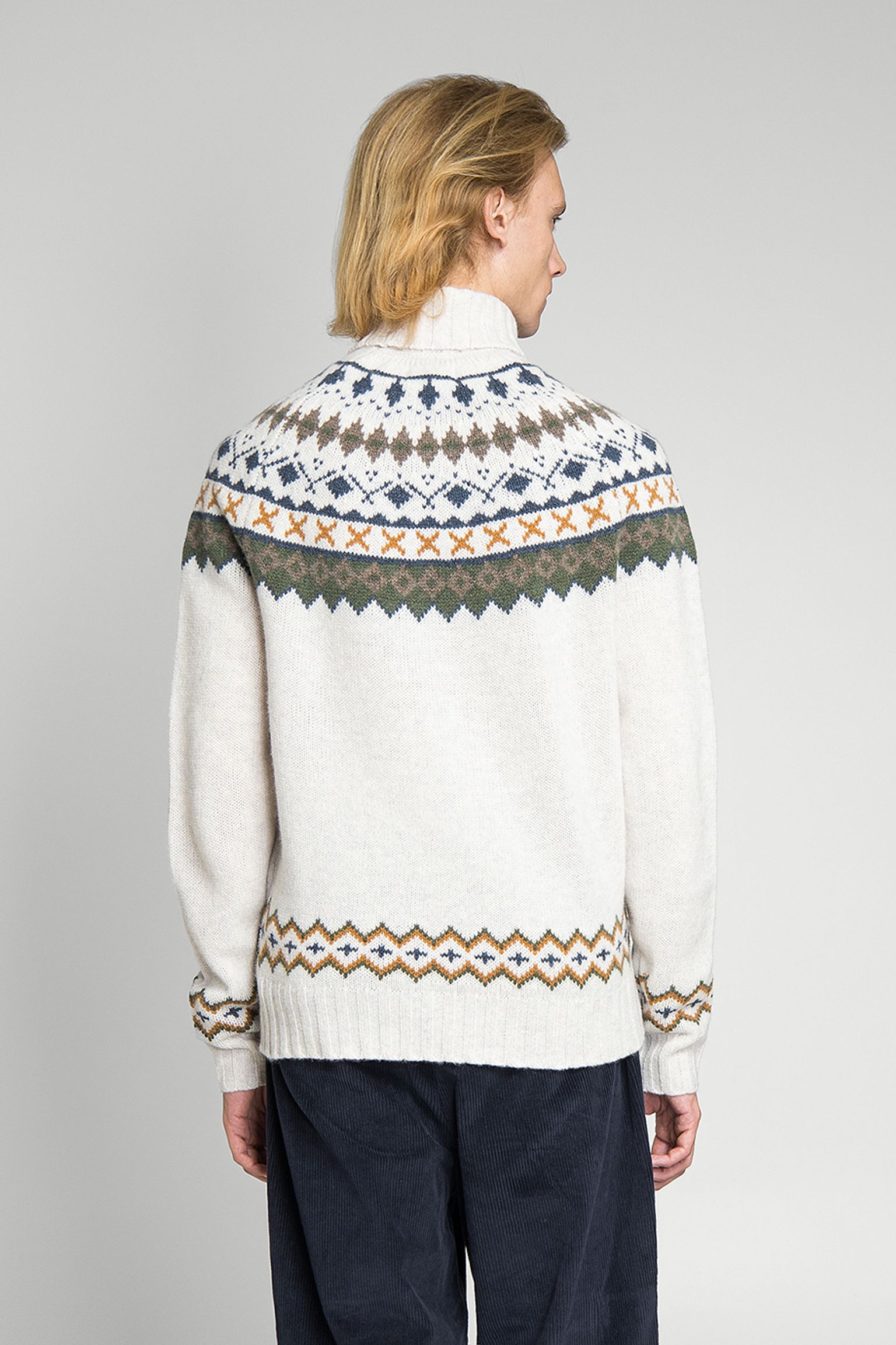 Стильні Светр BARBOUR ROOSE FAIR ISLE ROLLNECK