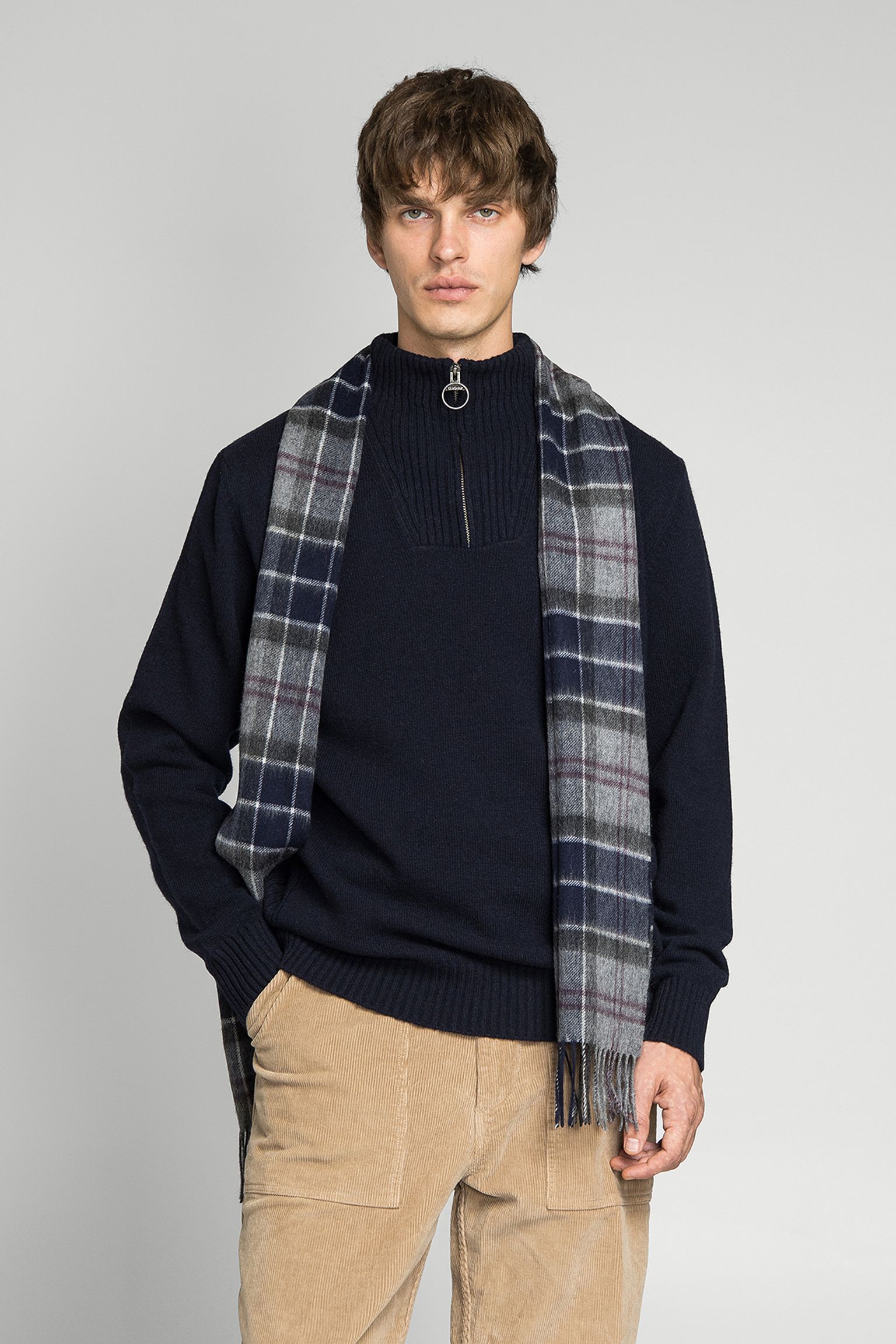 Шарф WOOL CASHMERE TARTAN SCARF купить в Украине