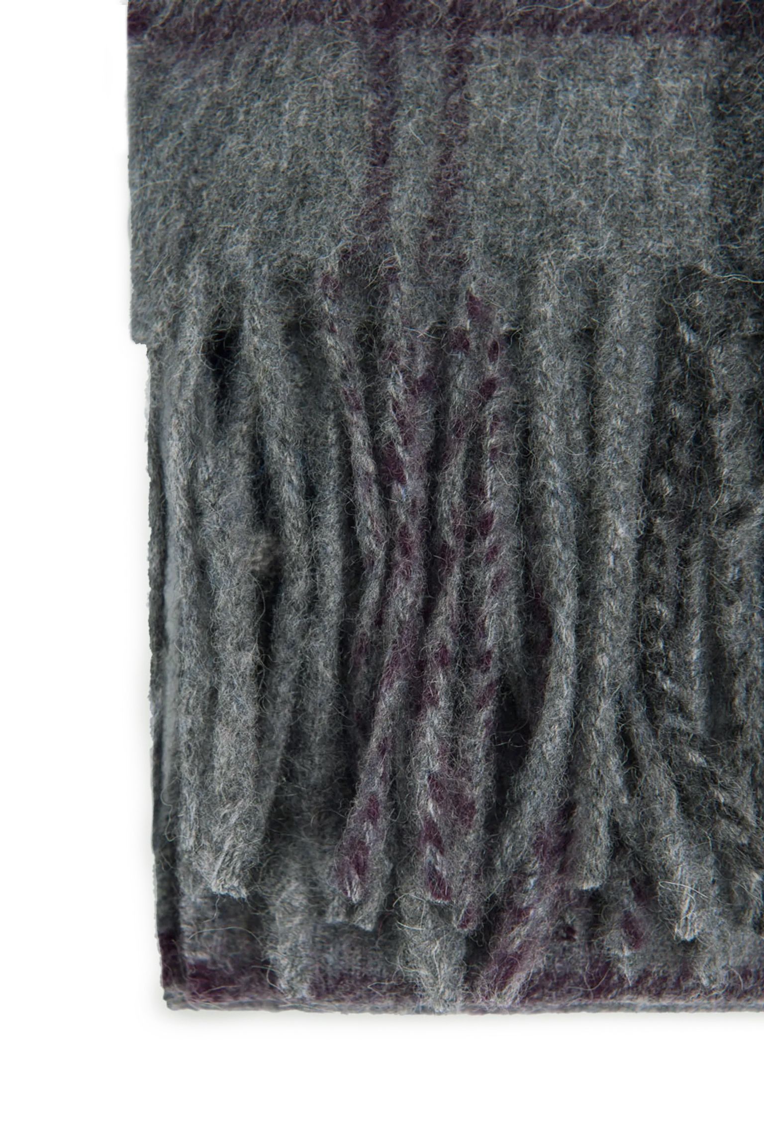 Шарф WOOL CASHMERE TARTAN SCARF с доставкой
