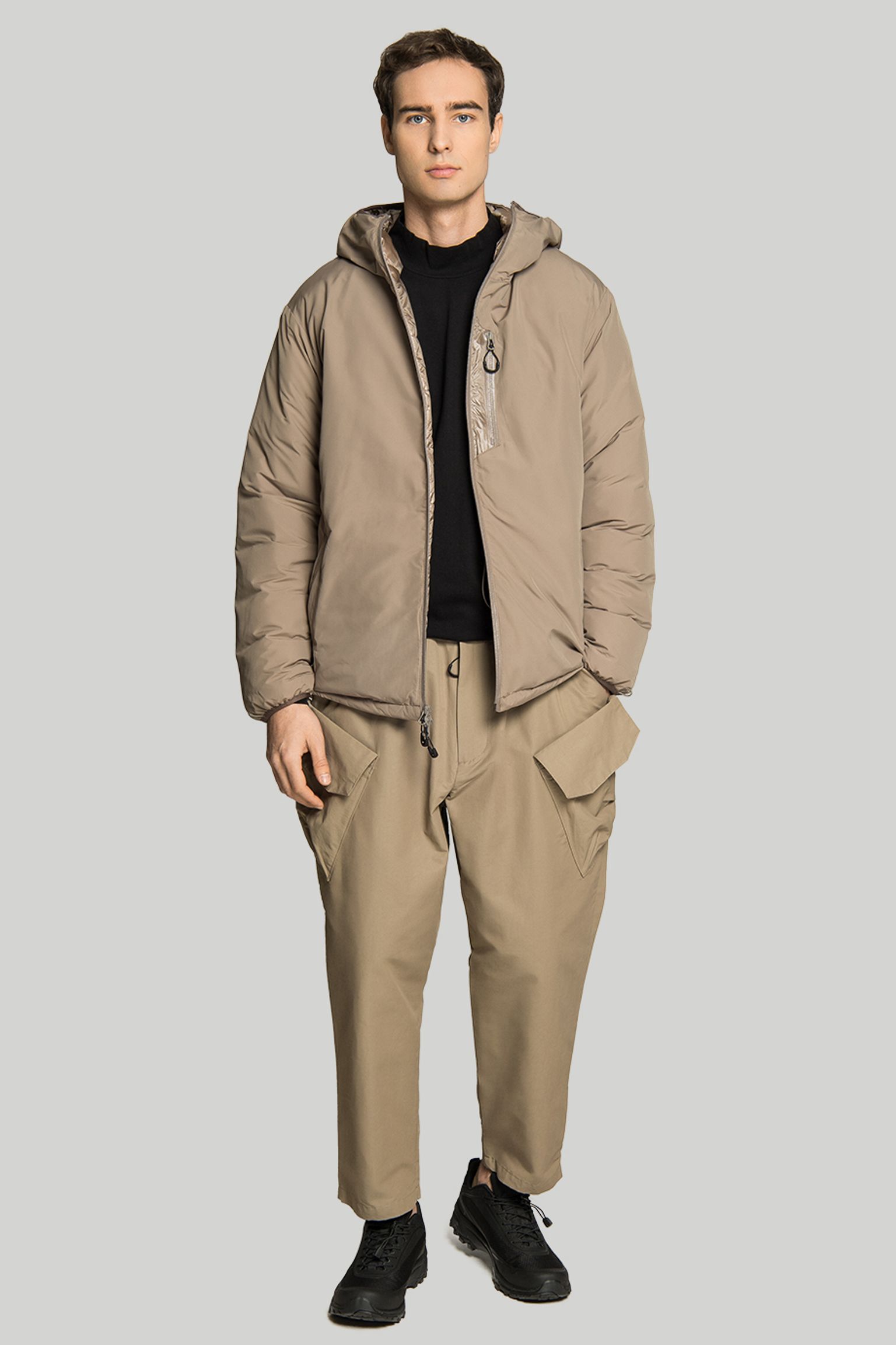 Пуховик PUFF HOODIE DOWN з доставкою