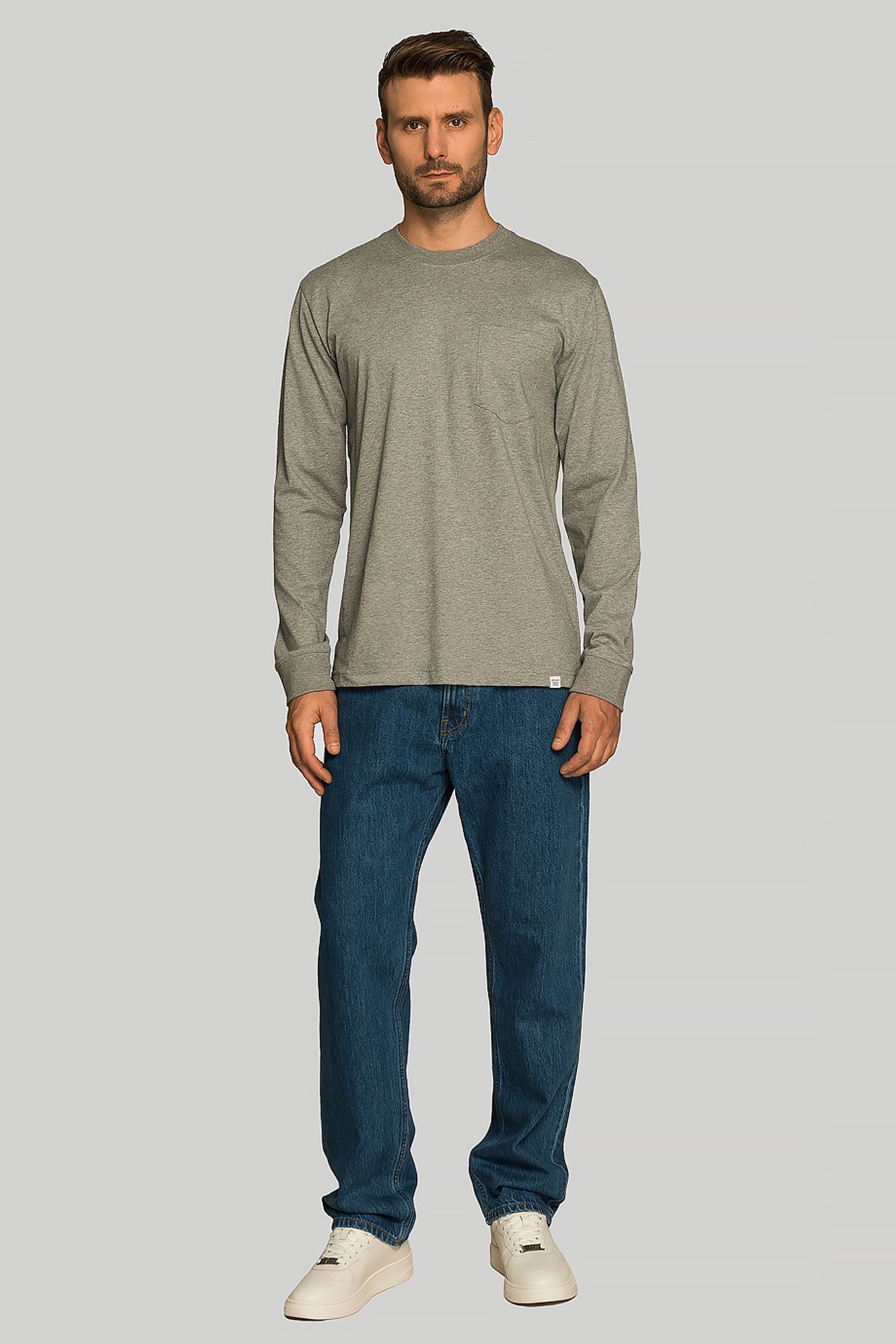 Лонгслів NORSE PROJECTS Johannes Standard Pocket LS