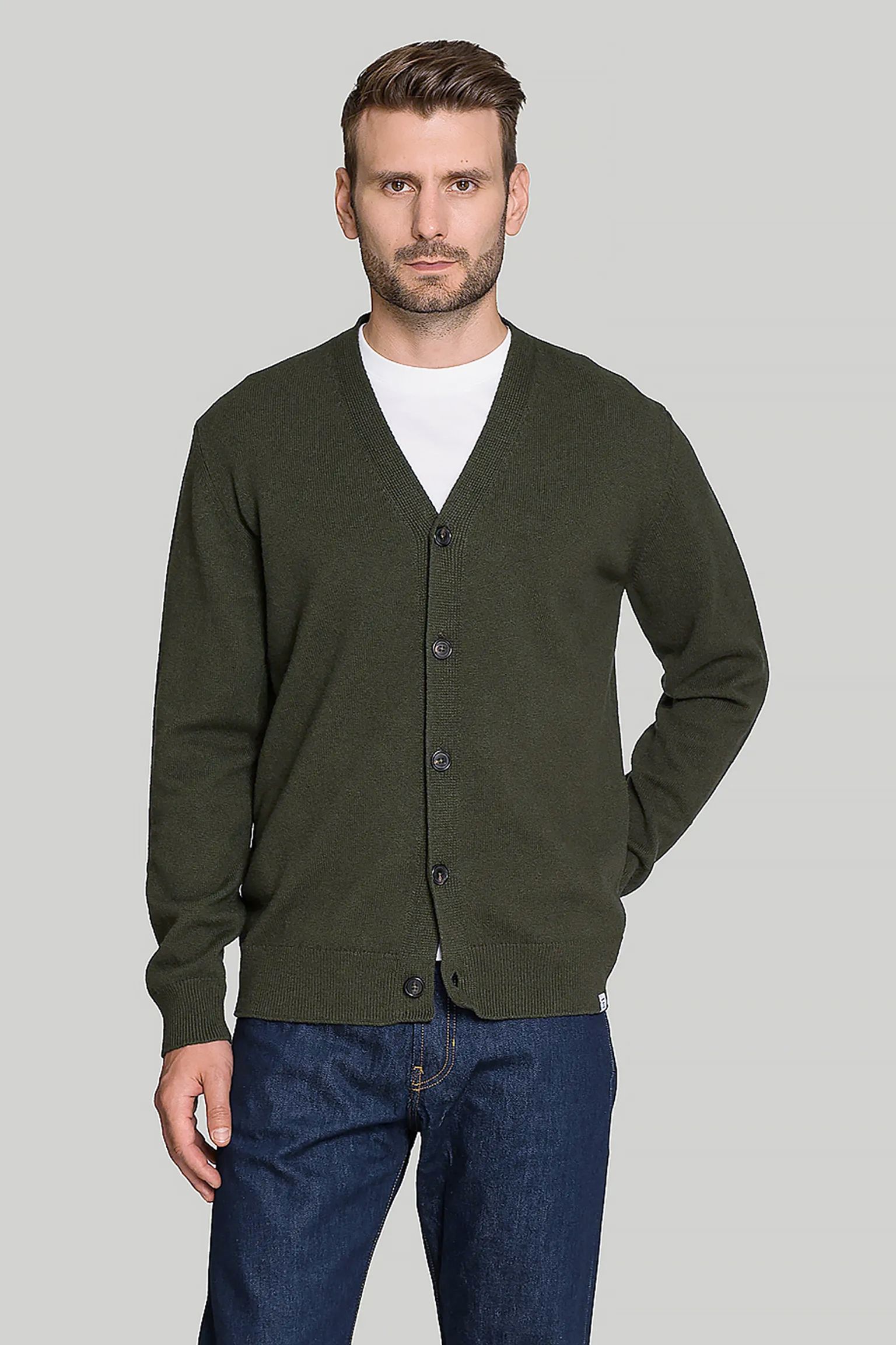 Кардиган NORSE PROJECTS Adam Merino Lambswool Cardigan купити в Україні